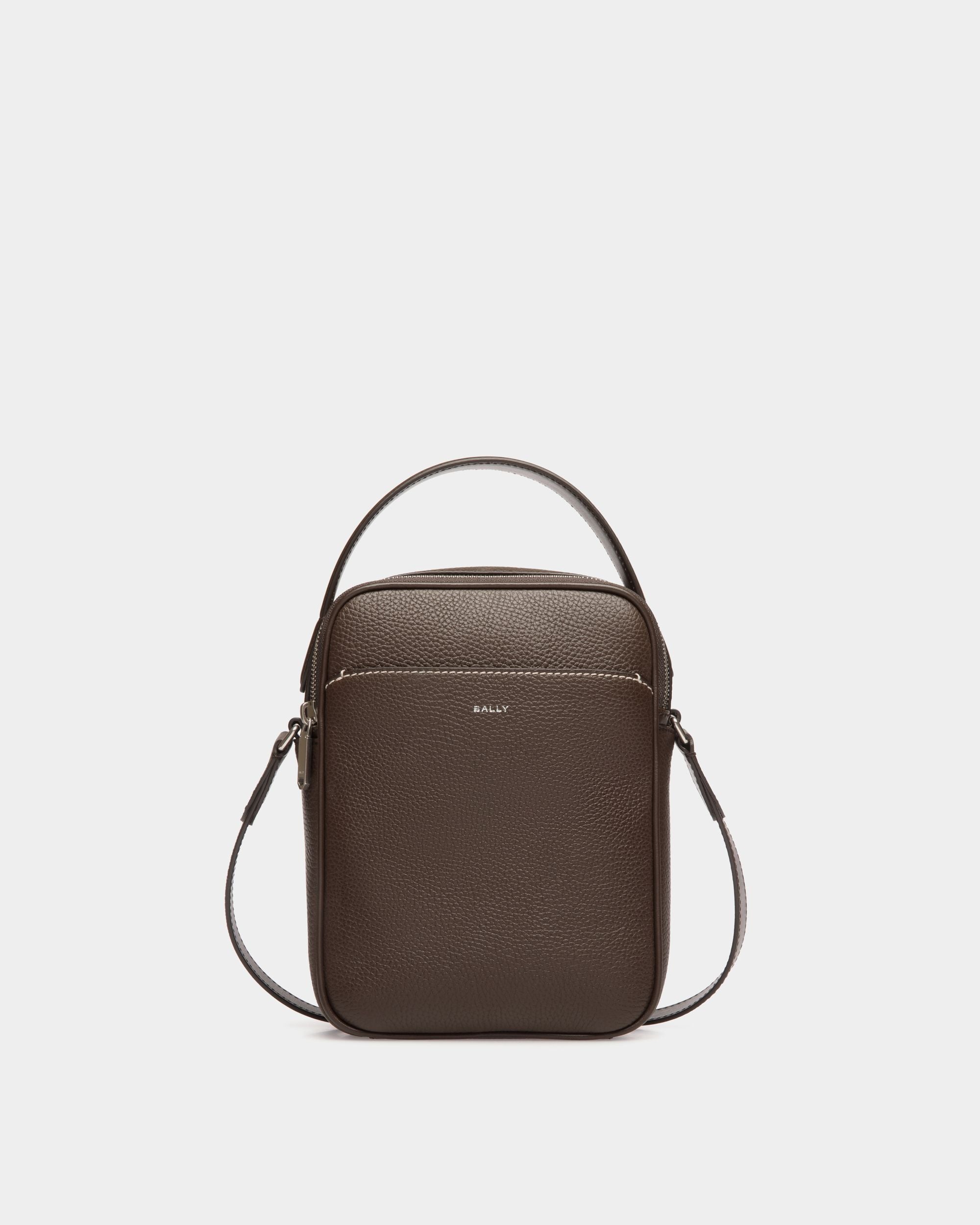 Oeden クロスボディバッグ エバノブラウン レザー - 男性 - Bally - 01