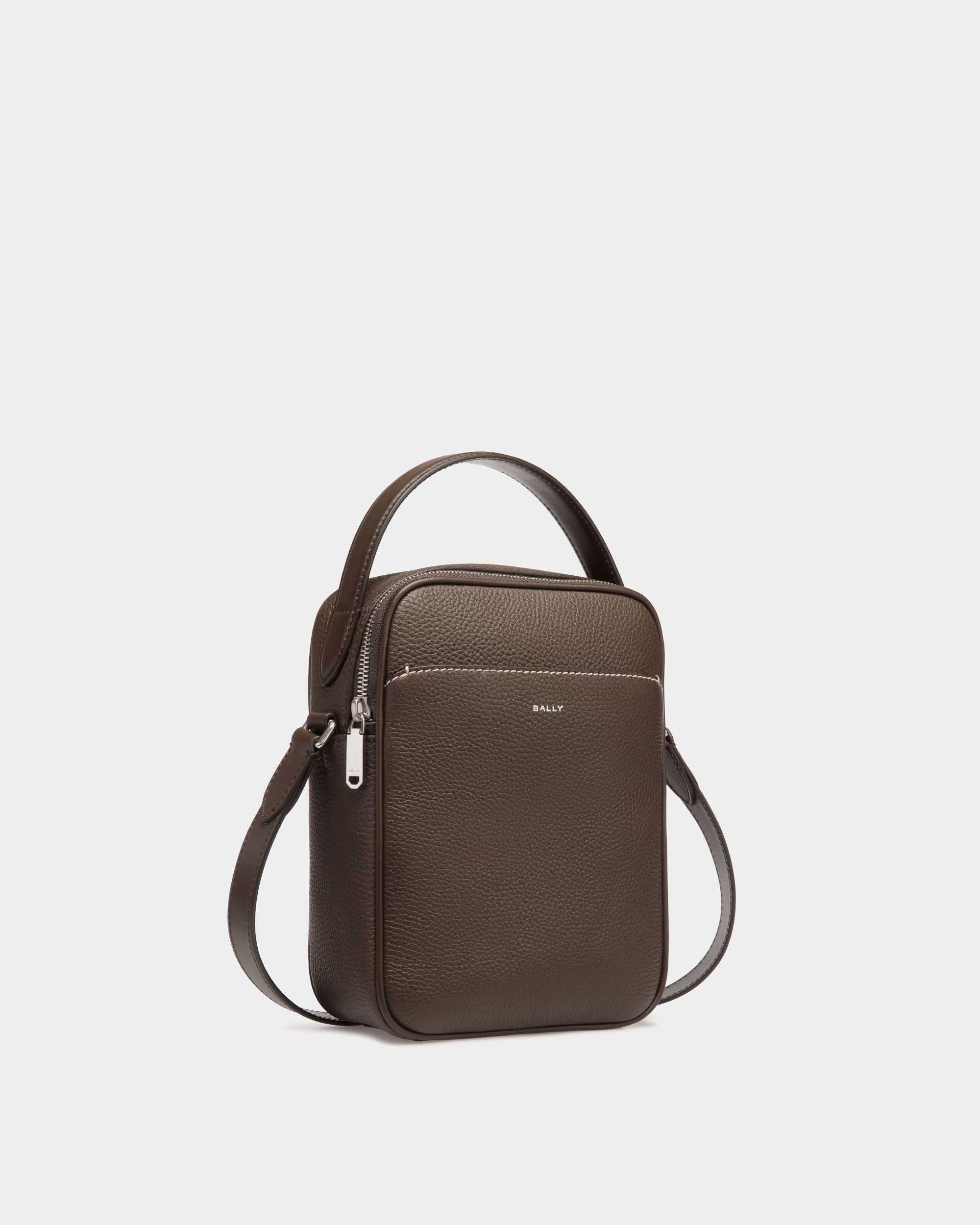 Oeden クロスボディバッグ エバノブラウン レザー - 男性 - Bally - 03
