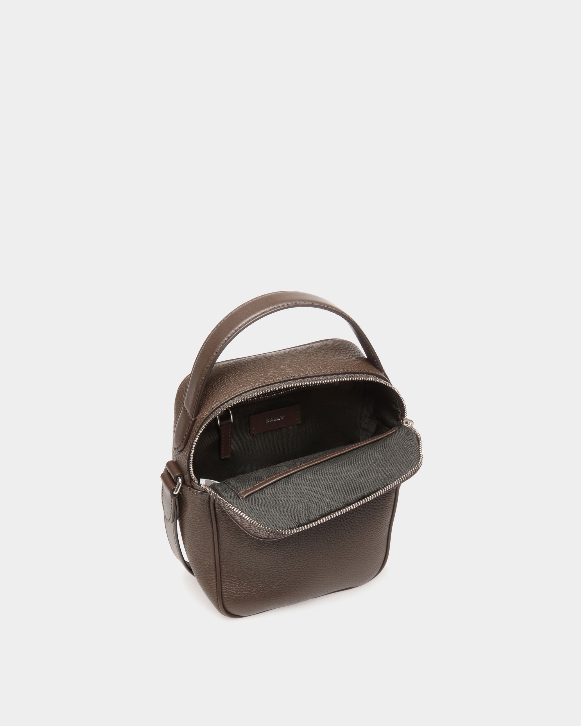 Oeden クロスボディバッグ エバノブラウン レザー - 男性 - Bally - 04