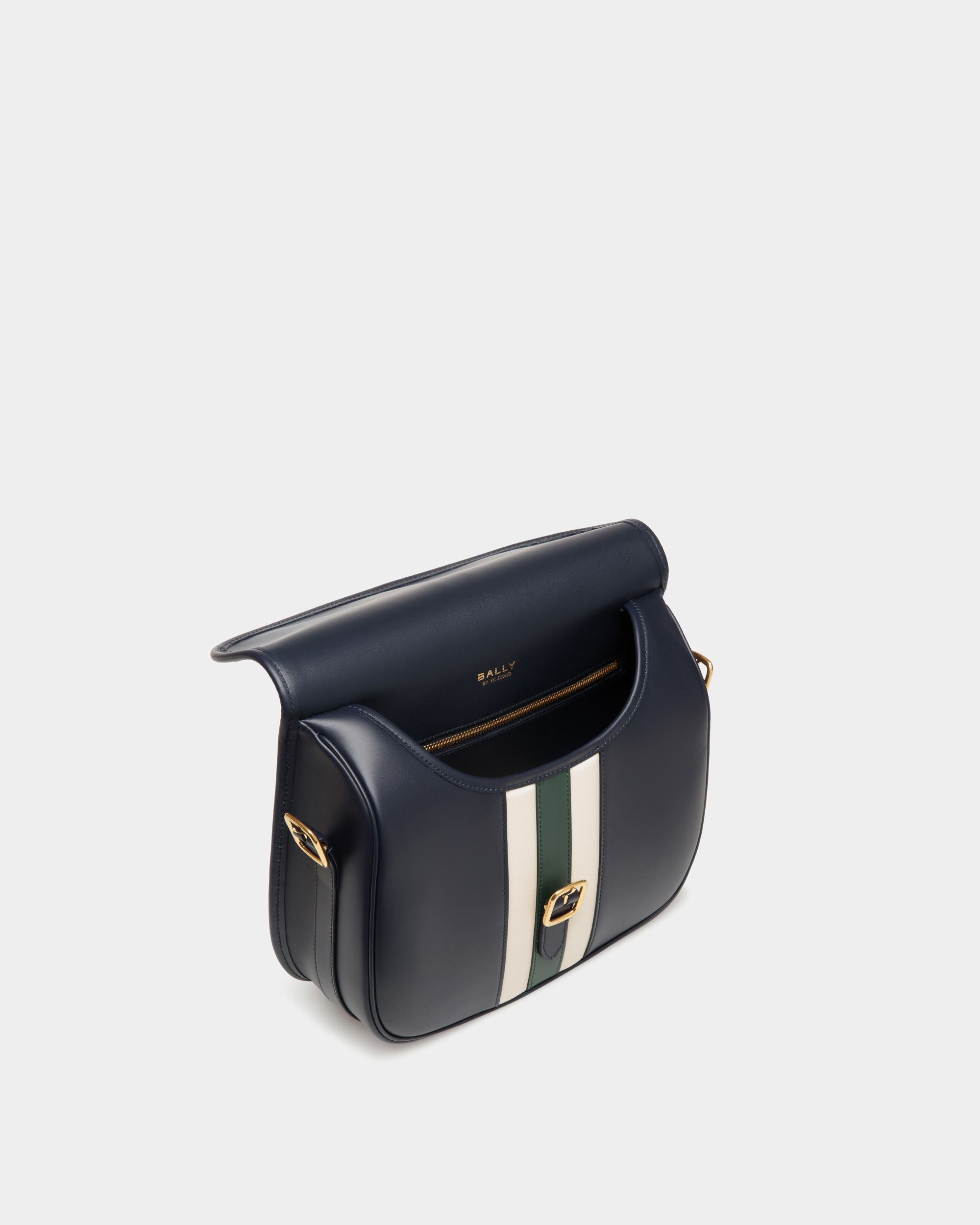 Bally By YK Jeong クロスボディバッグ Navy Blue レザー - 男性 - Bally - 05