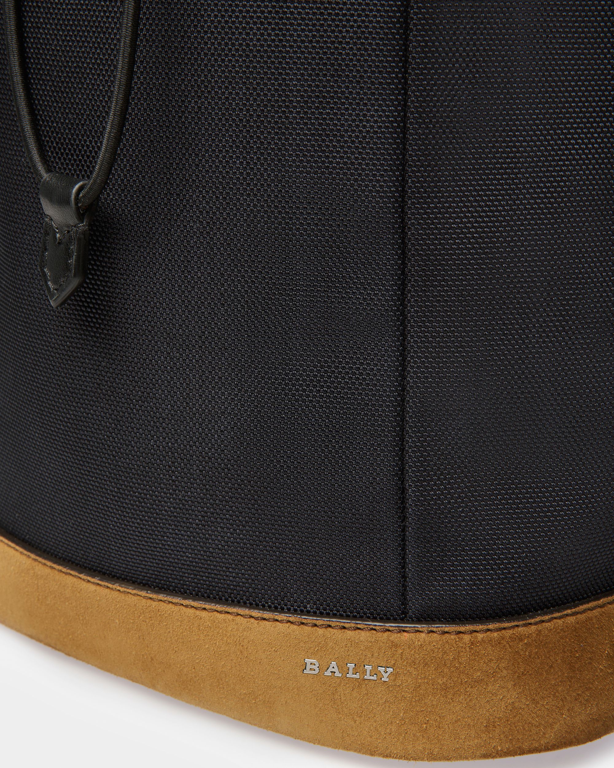 Cazes ミッドナイト レザー＆ナイロン スリングバッグ - 男性 - Bally - 10