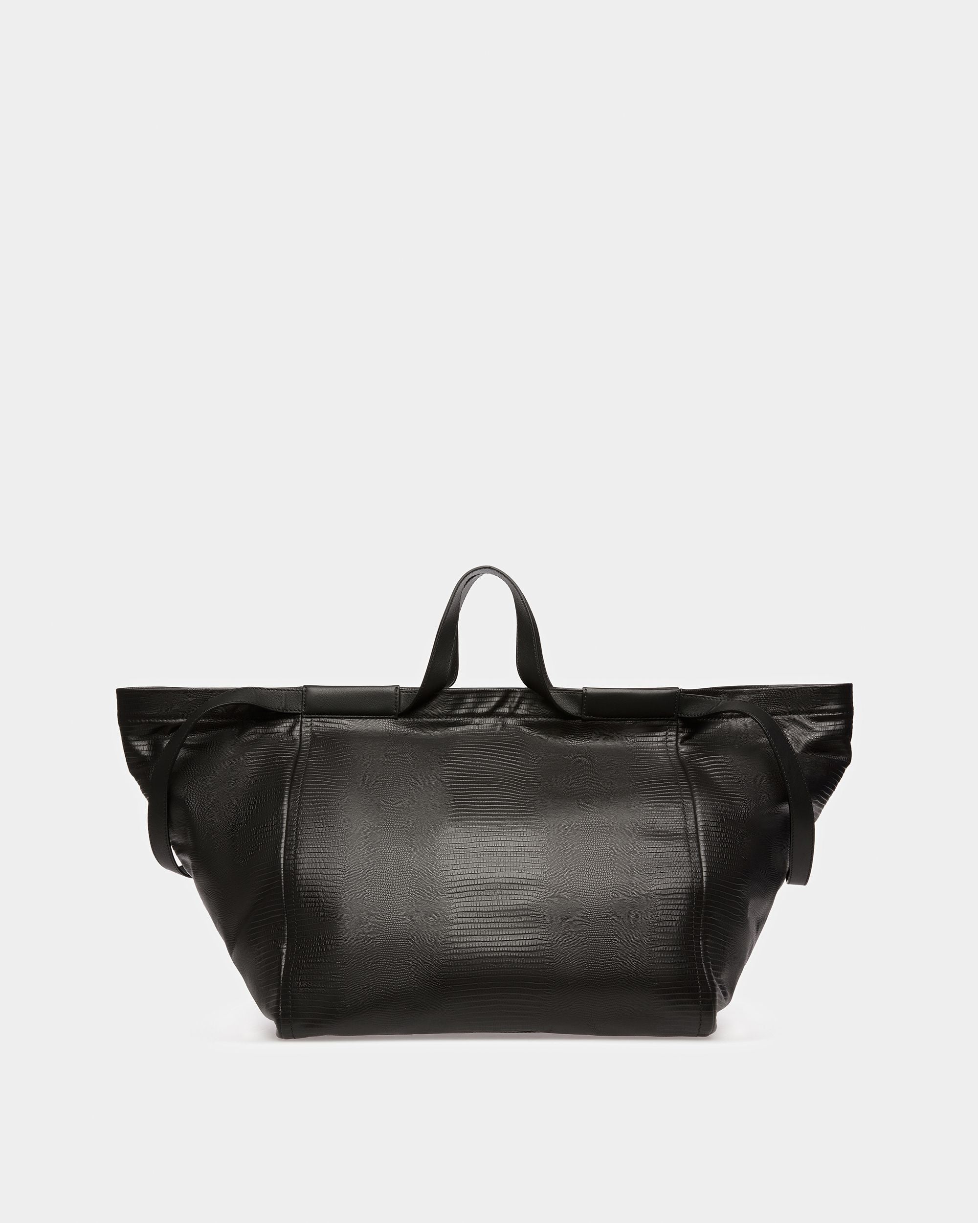 Billboard ブラック＆ルテニウム レザー トートバッグ - 男性 - Bally - 02