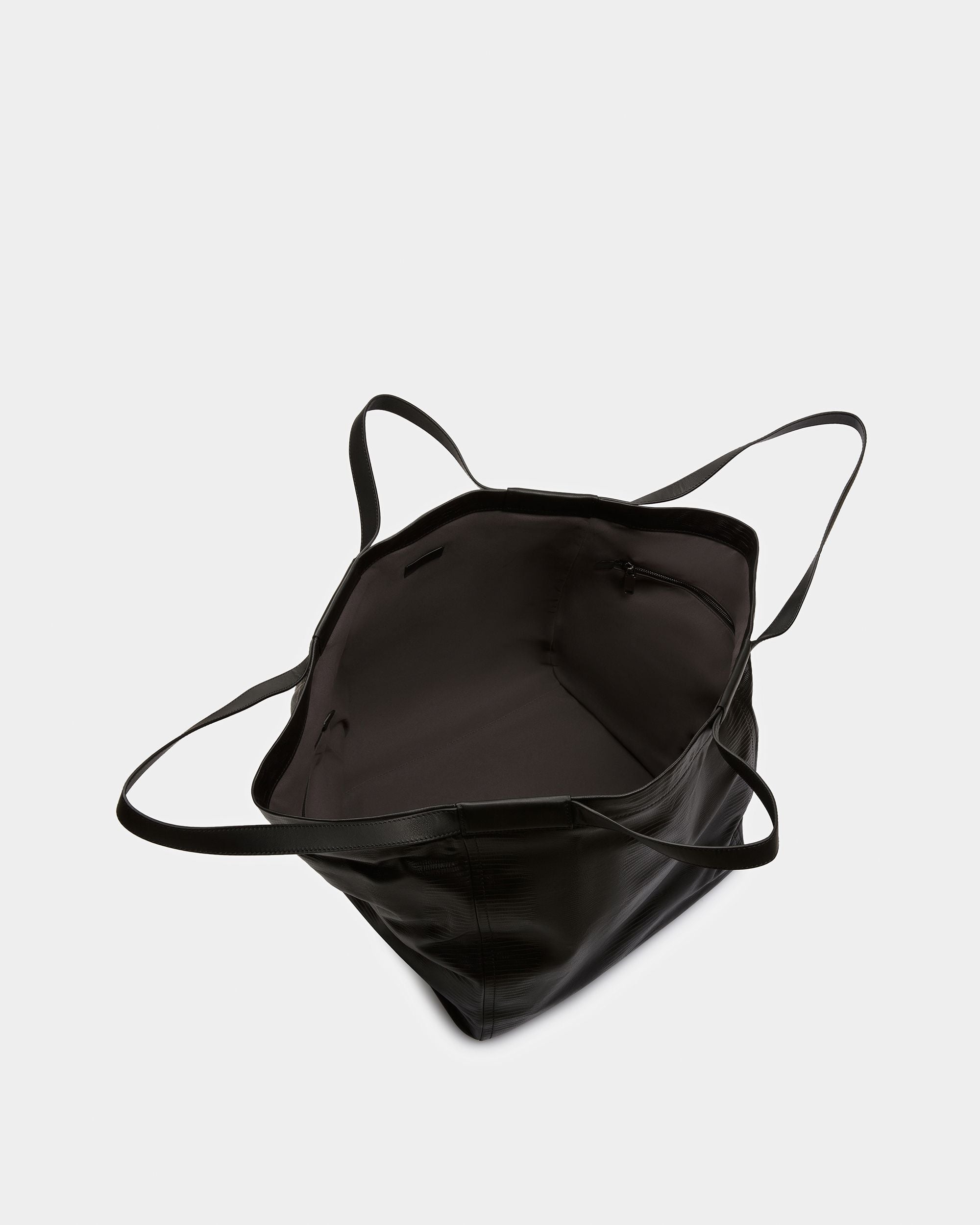 Billboard ブラック＆ルテニウム レザー トートバッグ - 男性 - Bally - 03