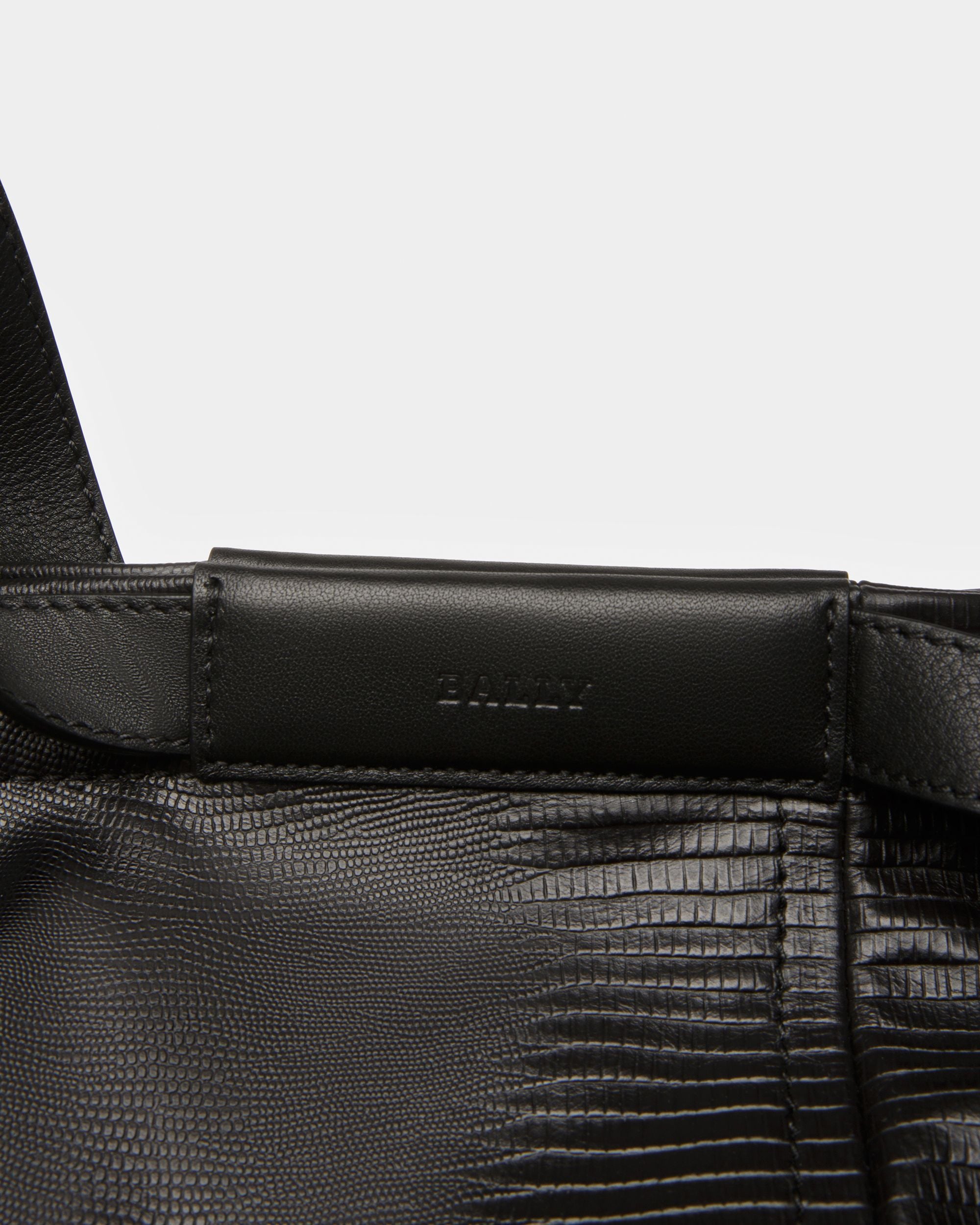 Billboard ブラック＆ルテニウム レザー トートバッグ - 男性 - Bally - 04