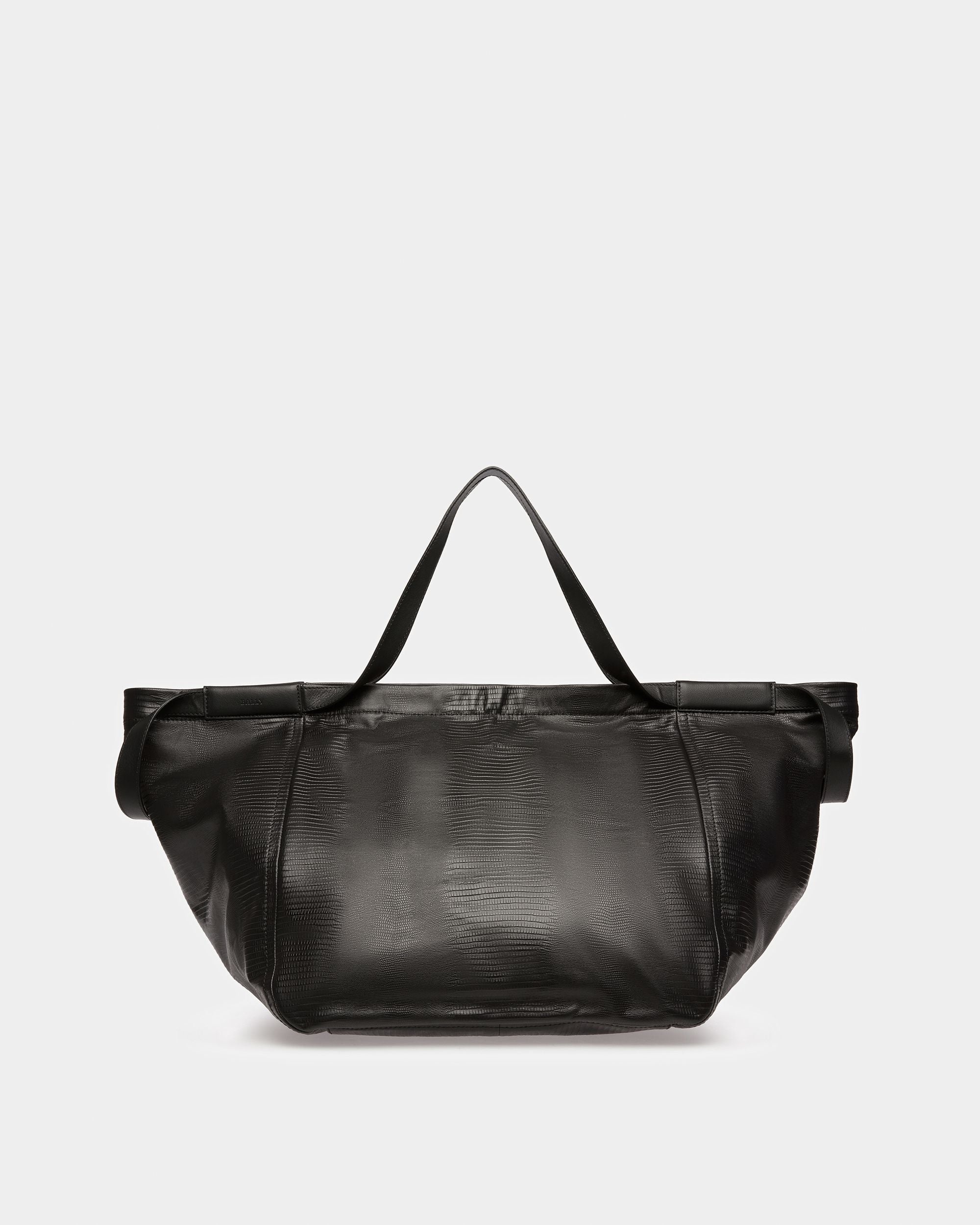 Billboard ブラック＆ルテニウム レザー トートバッグ - 男性 - Bally - 05