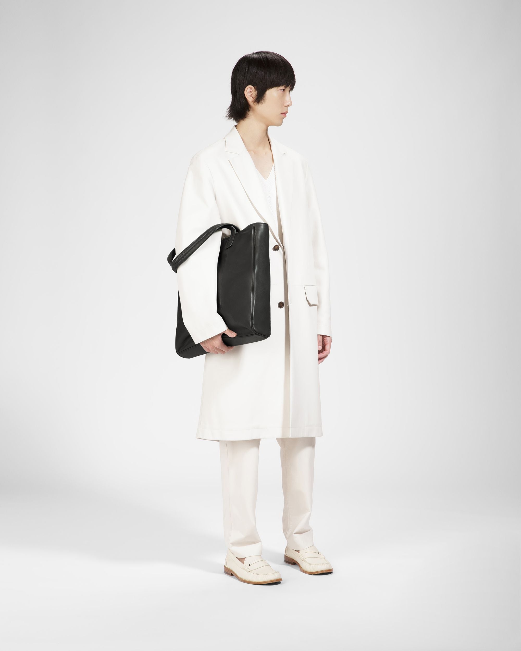 Arienn ブラック レザー トートバッグ - 男性 - Bally - 06