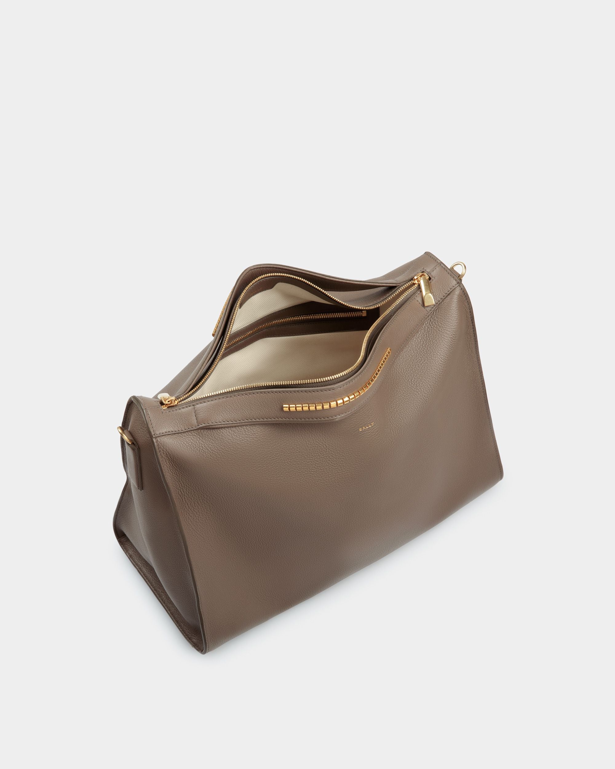 Arkle ソフト トートバッグ グレー レザー - 男性 - Bally - 05