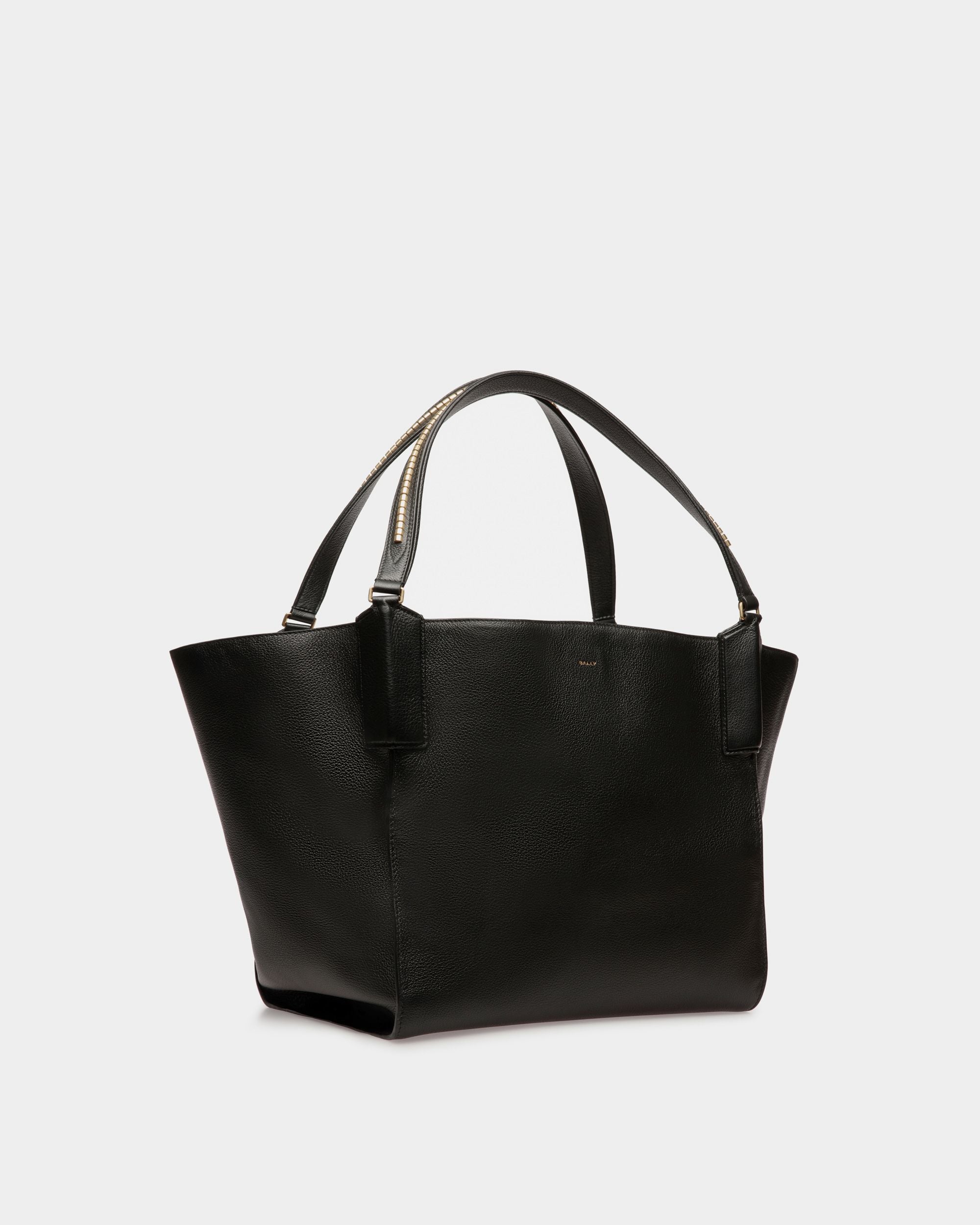 Arkle Large ショッパーバッグ ブラック レザー - 男性 - Bally - 04