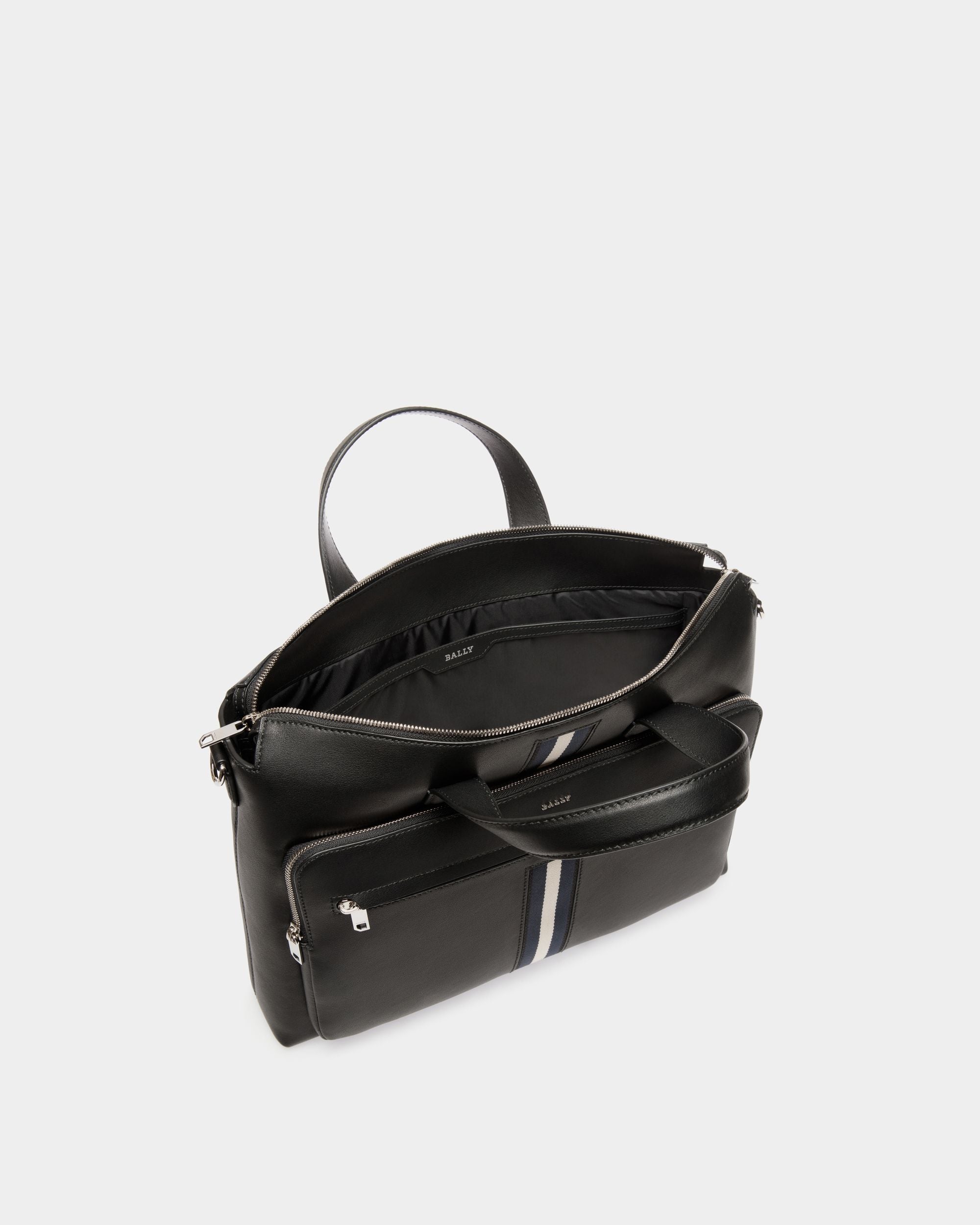 Case In Black Leather - 男性 - Bally - 04