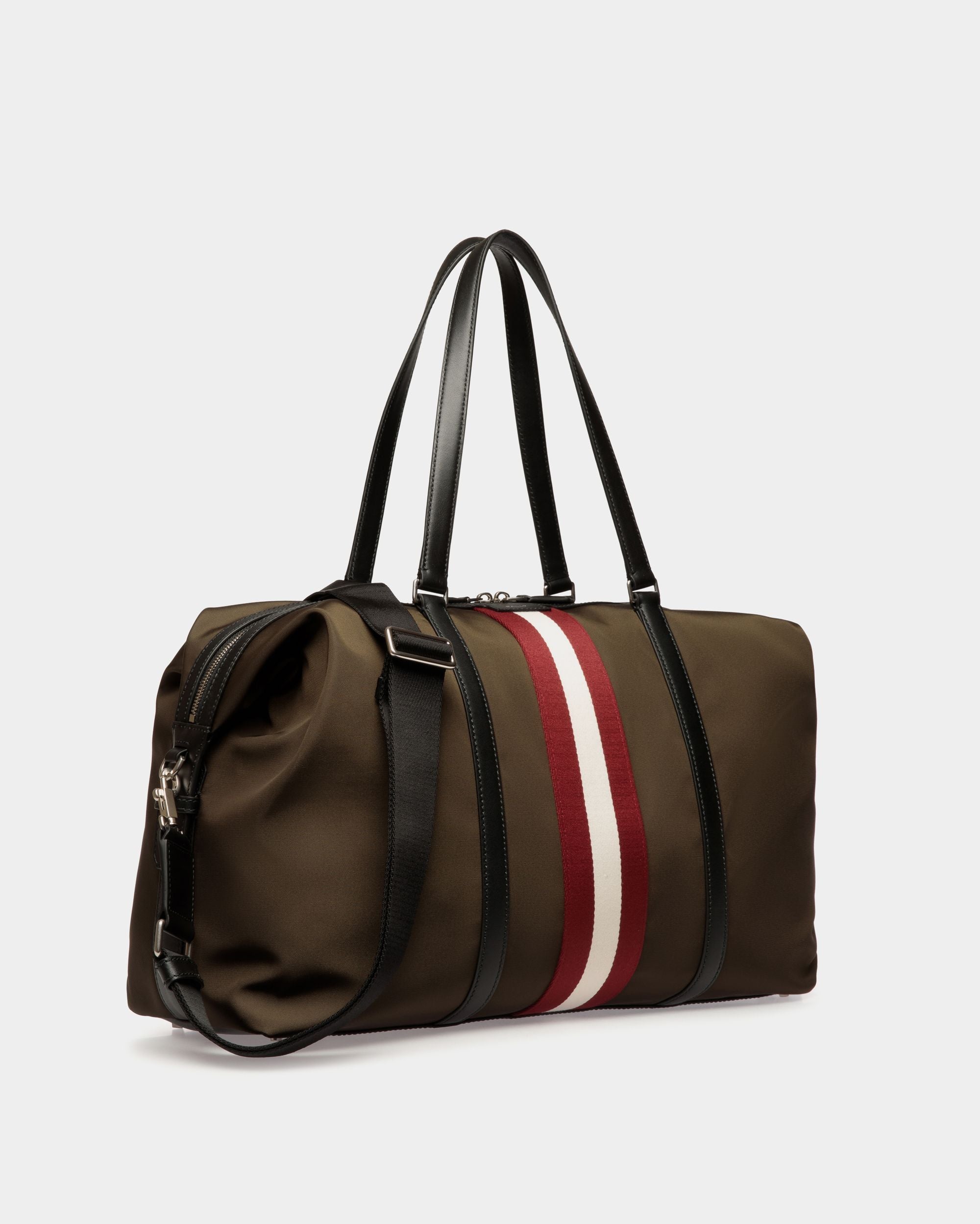 Code ウィークエンドバッグ ミリタリーグリーン ナイロン - 男性 - Bally - 04