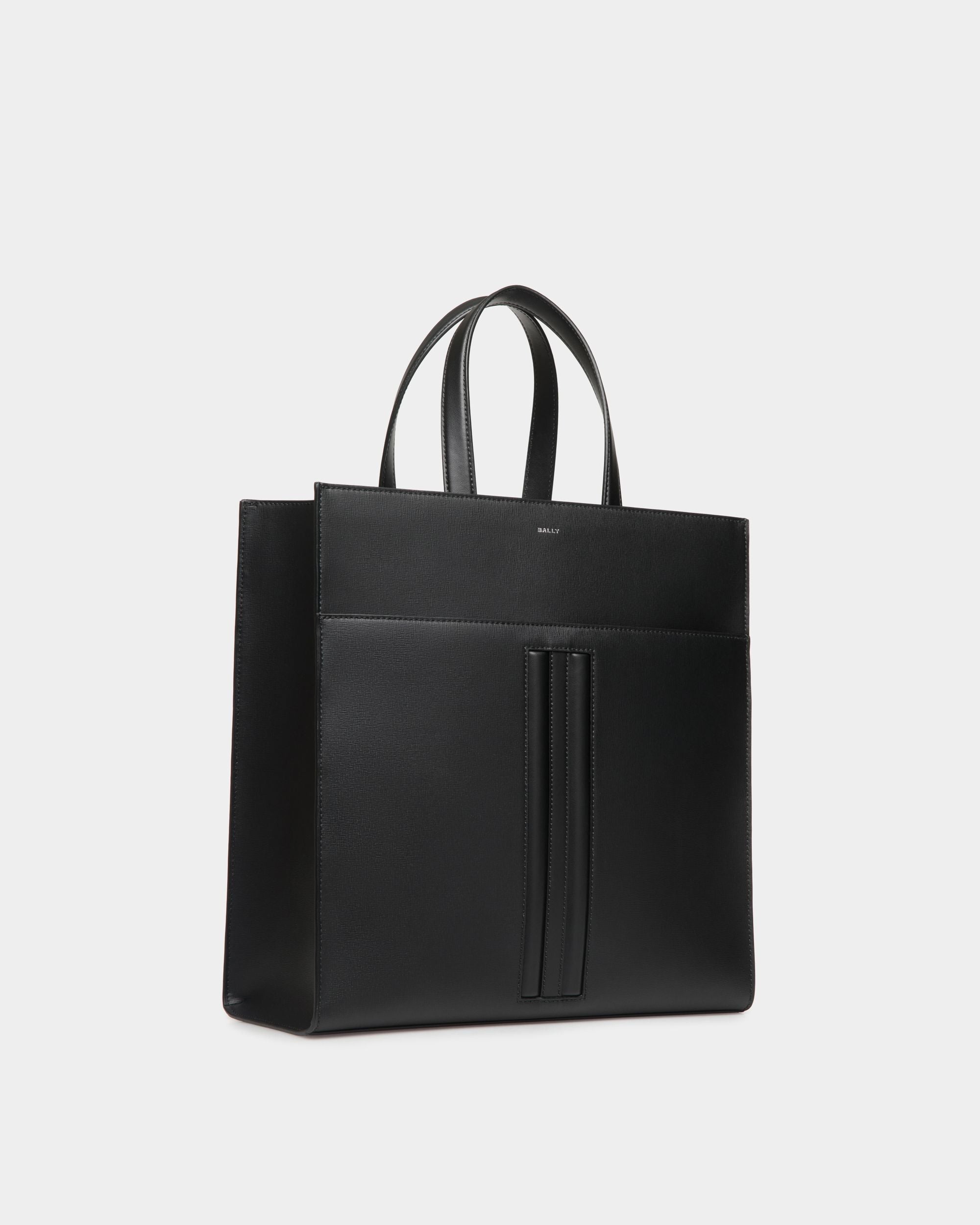 Mythos トートバッグ ブラック リサイクルレザー - 男性 - Bally - 03