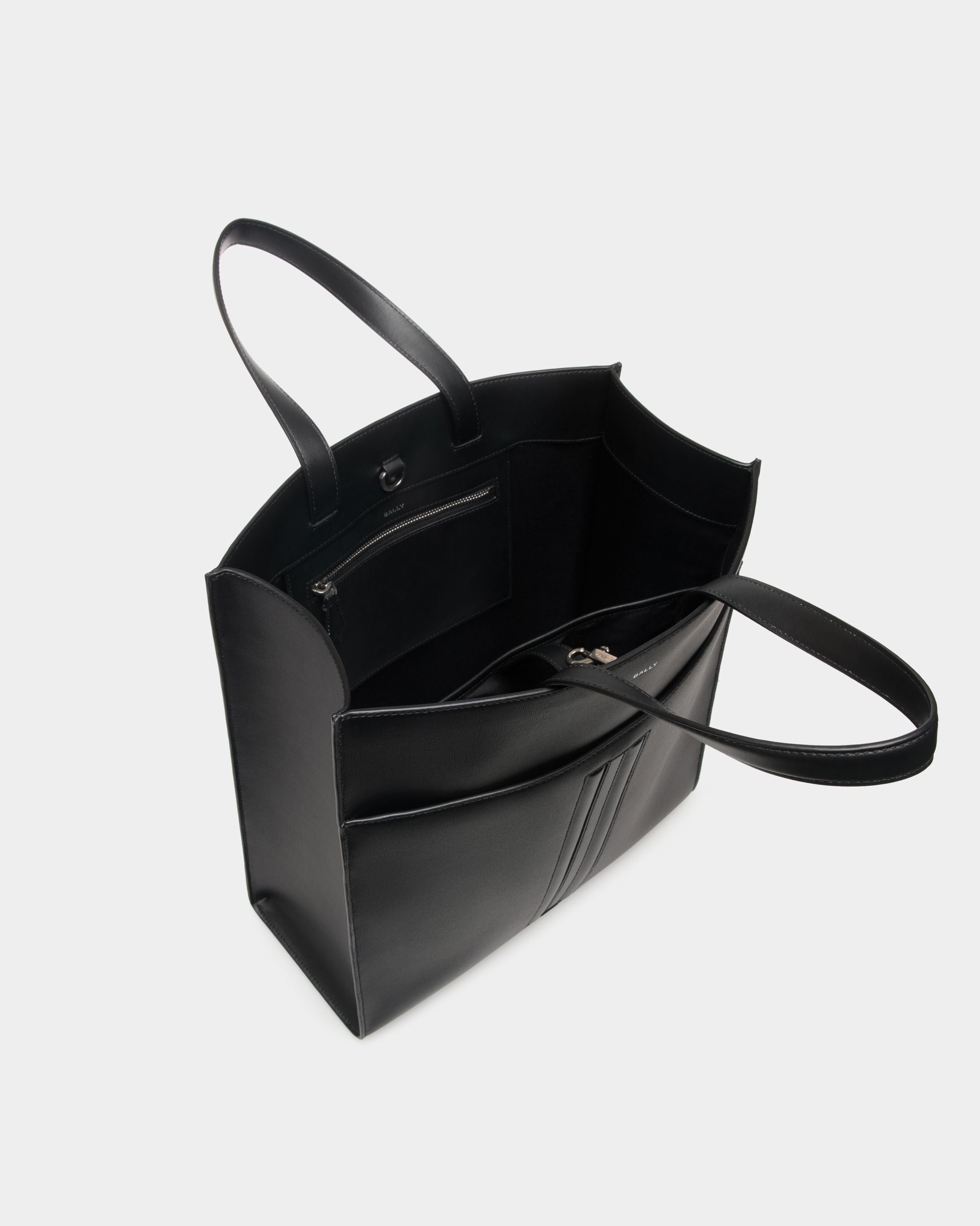 Mythos トートバッグ ブラック リサイクルレザー - 男性 - Bally - 04