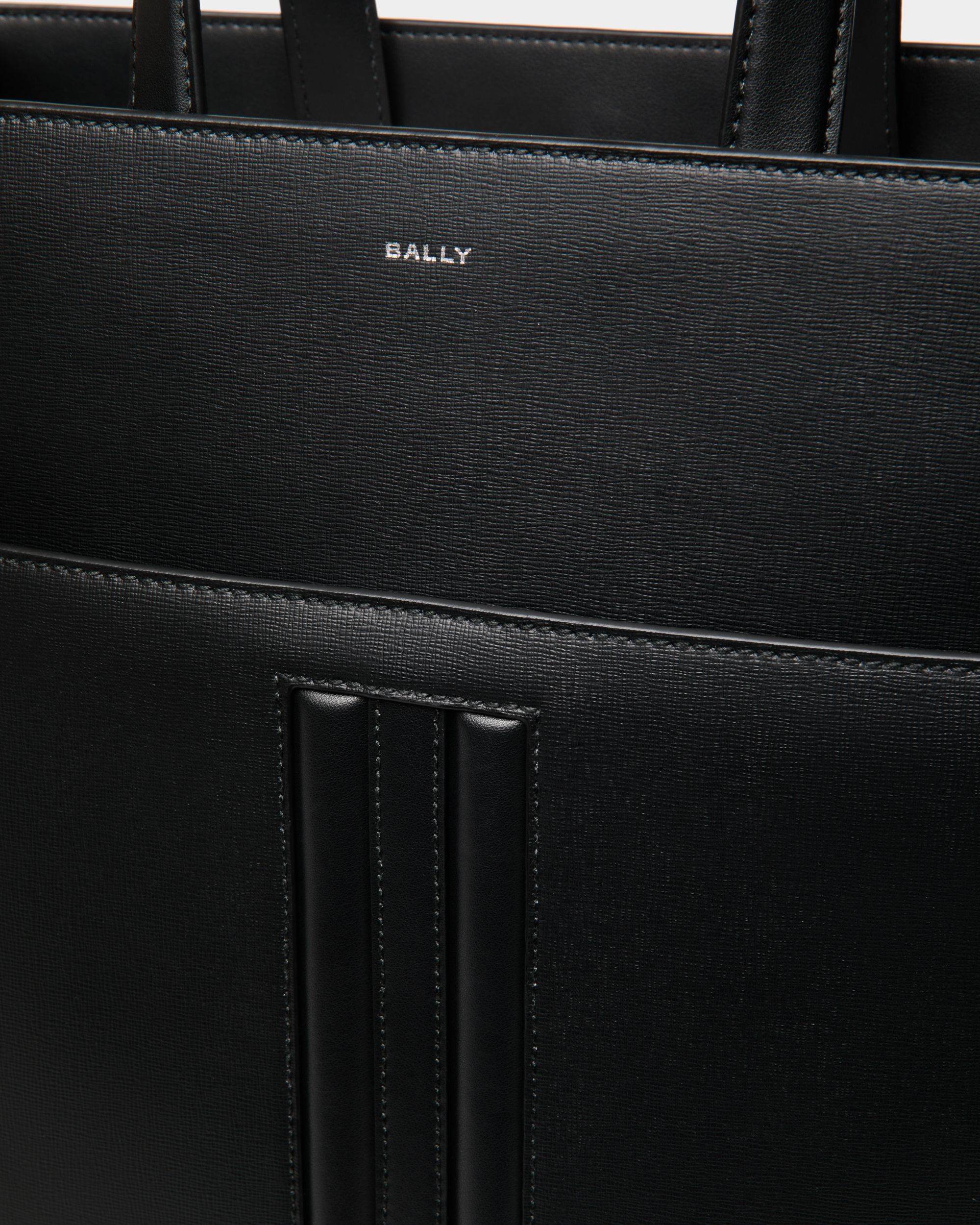 Mythos トートバッグ ブラック リサイクルレザー - 男性 - Bally - 05