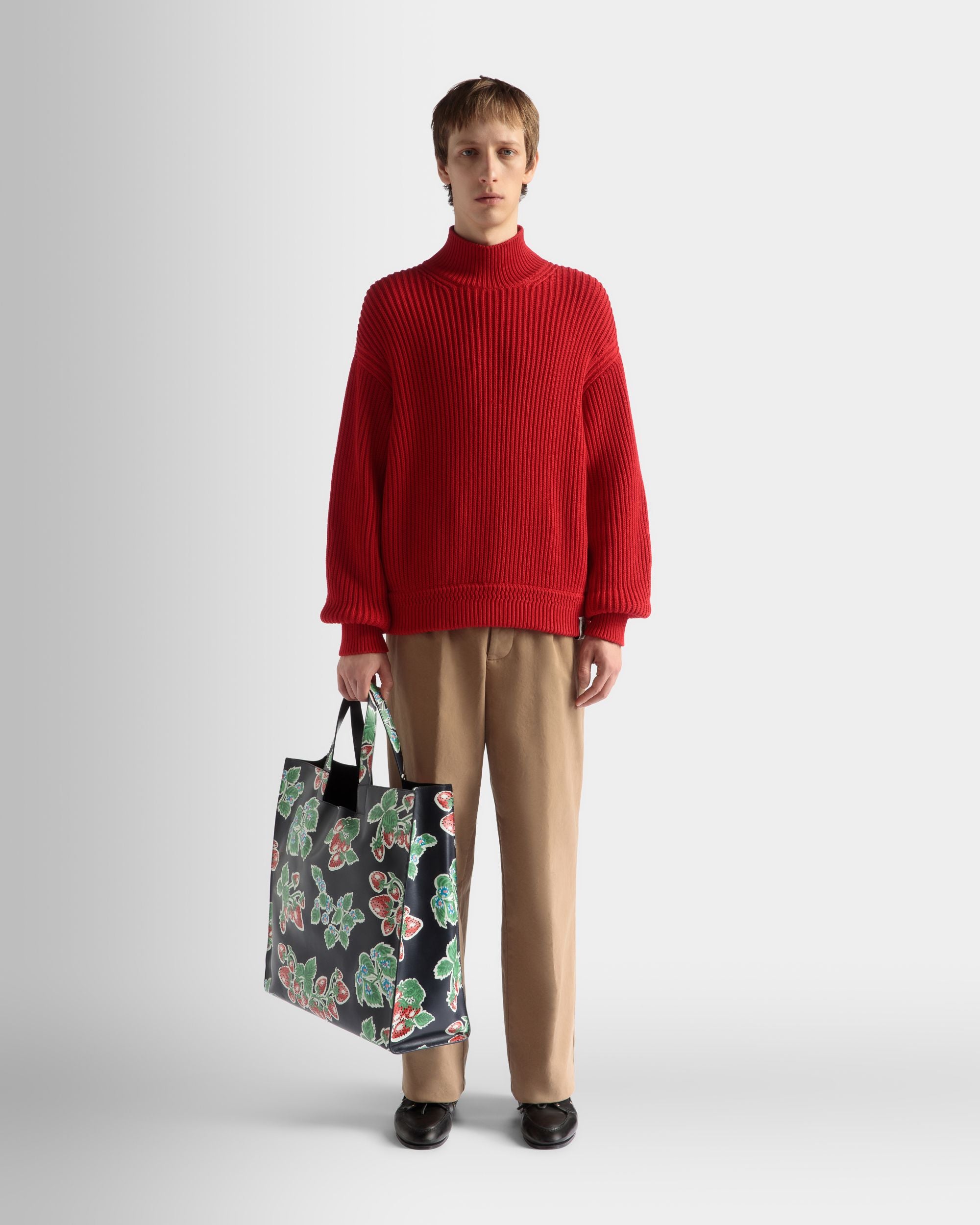 Easy Bally トートバッグ Strawberry プリント レザー - 男性 - Bally - 02