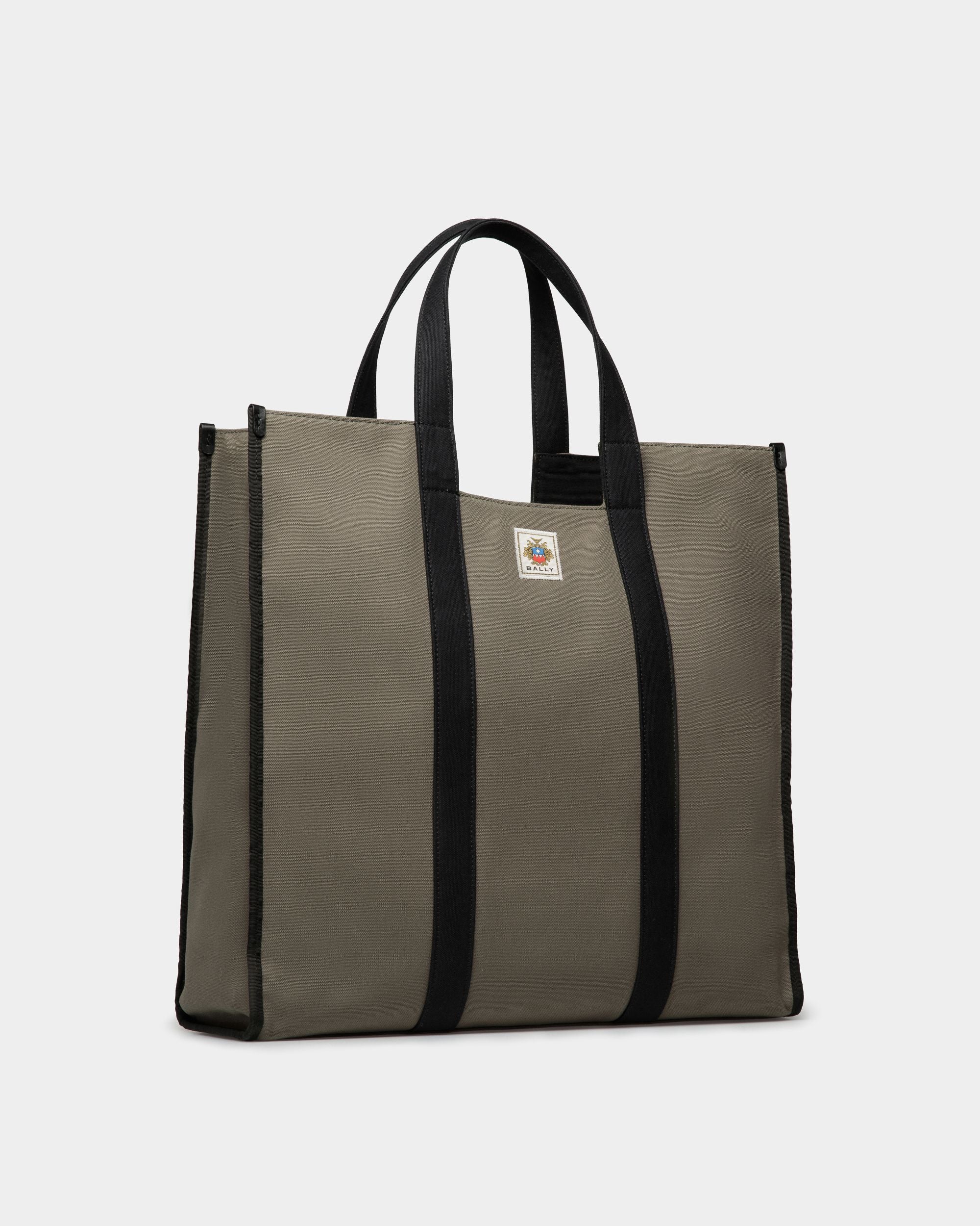 Easy Bally トートバッグ Military Green コットンキャンバス - 男性 - Bally - 04