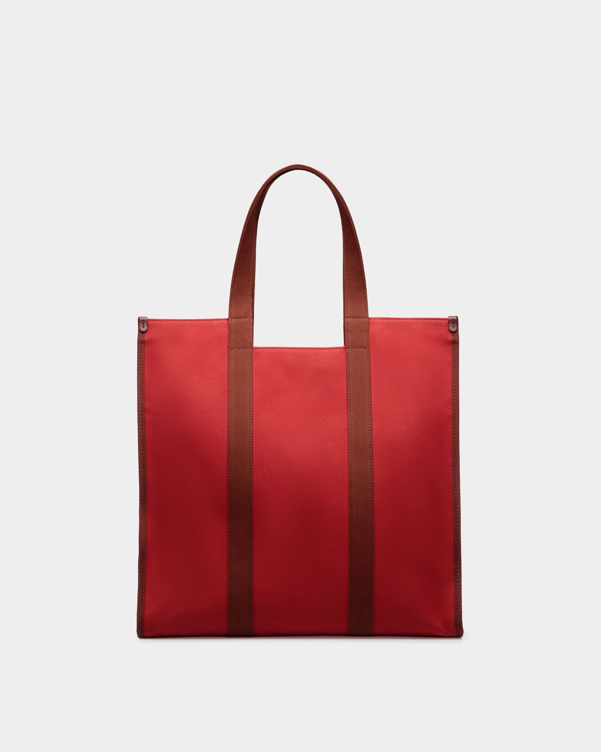 Easy Bally トートバッグ Candy Red コットンキャンバス - 男性 - Bally - 02