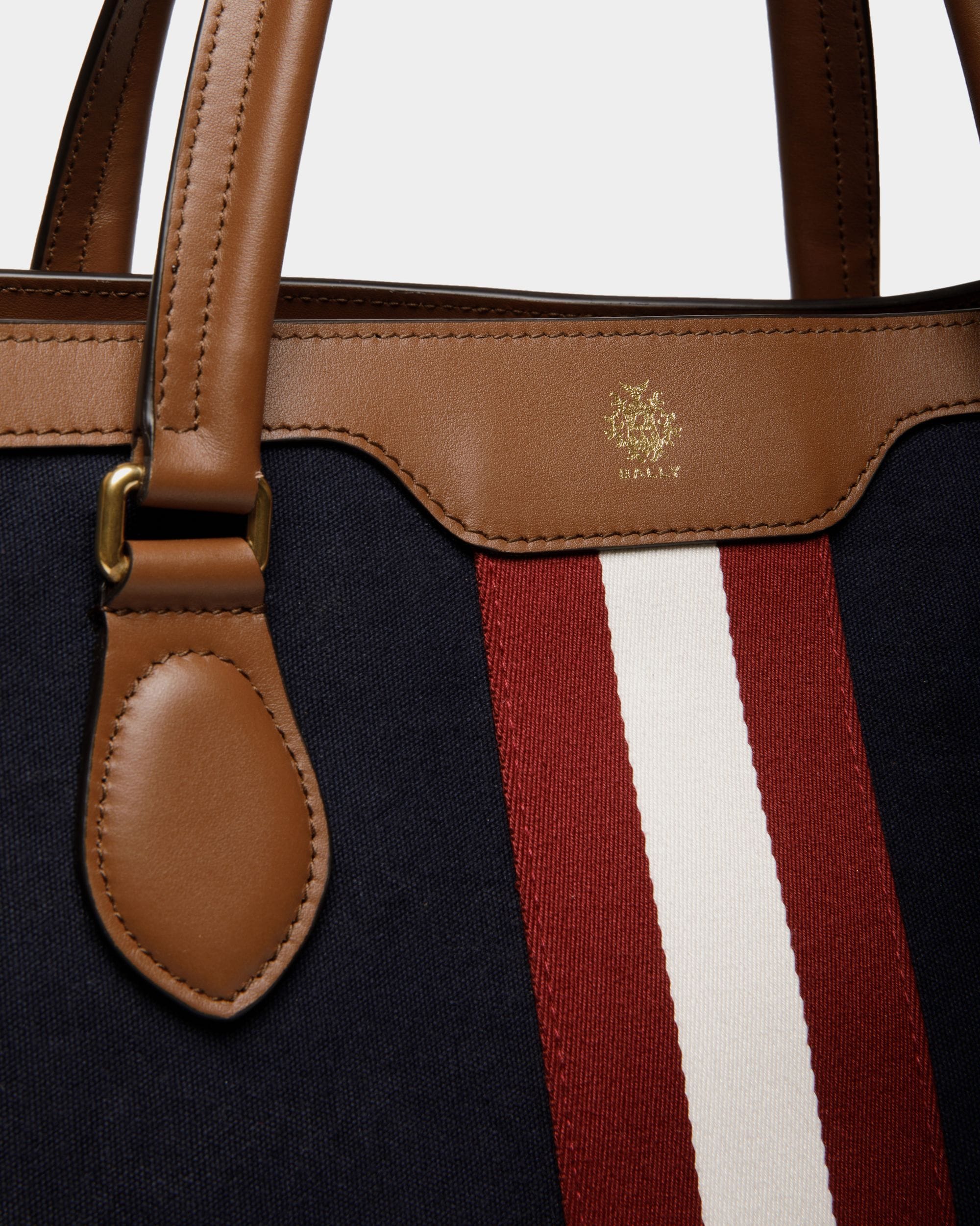 Beckett トートバッグ ネイビーブルー コットンキャンバス - 男性 - Bally - 06