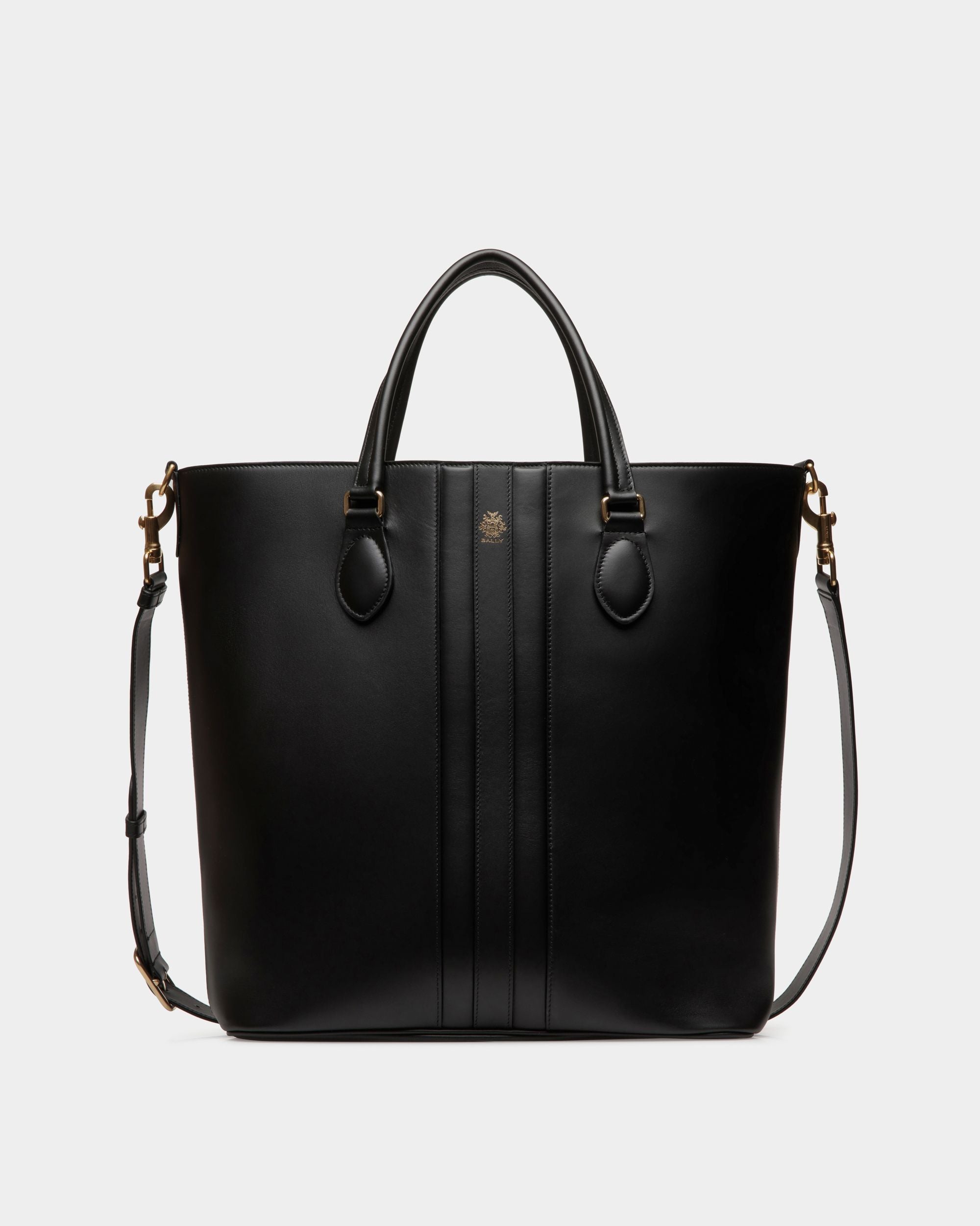 Beckett トートバッグ ブラック レザー - 男性 - Bally - 01