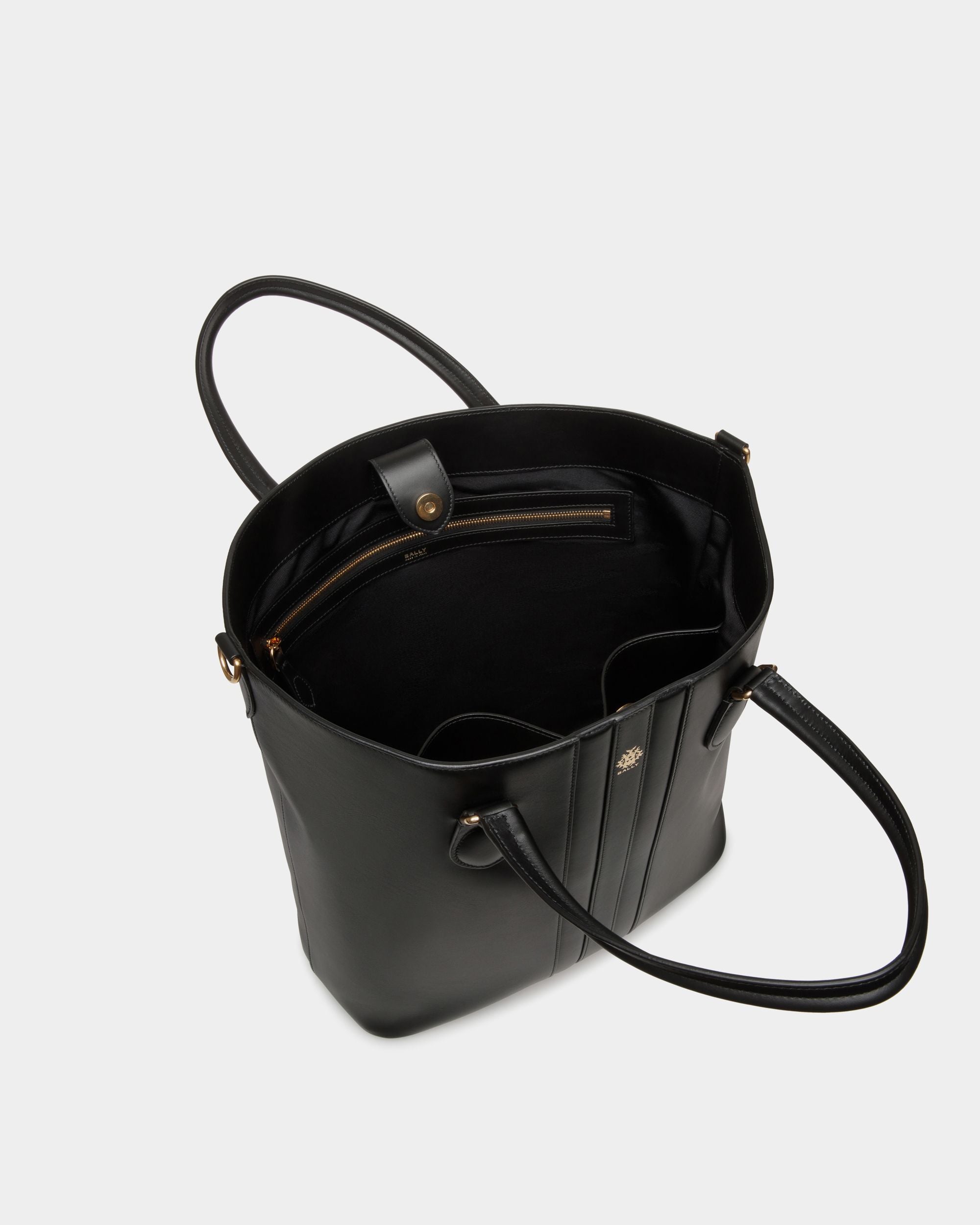 Beckett トートバッグ ブラック レザー - 男性 - Bally - 04