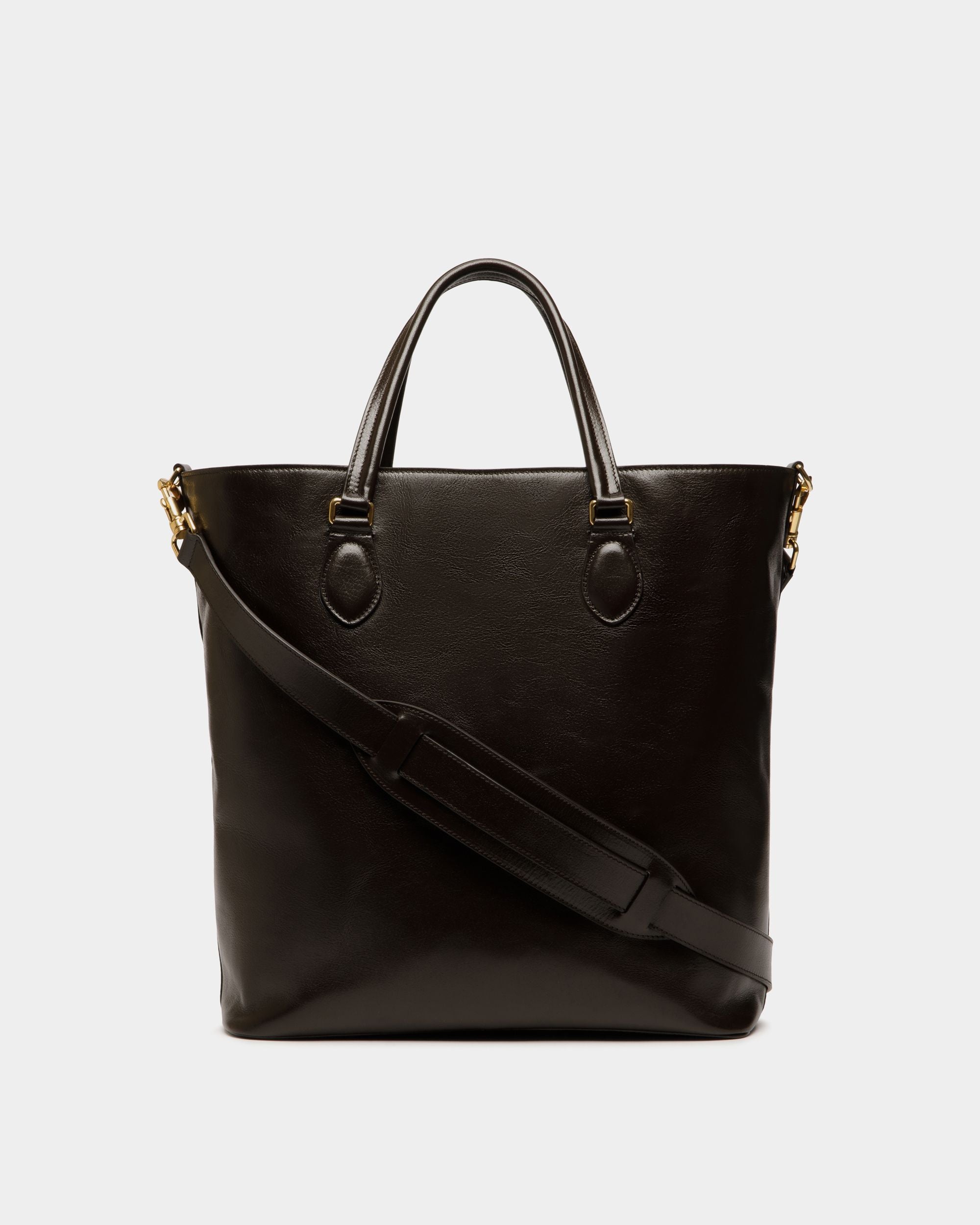 Beckett トートバッグ エバノブラウン レザー - 男性 - Bally - 03