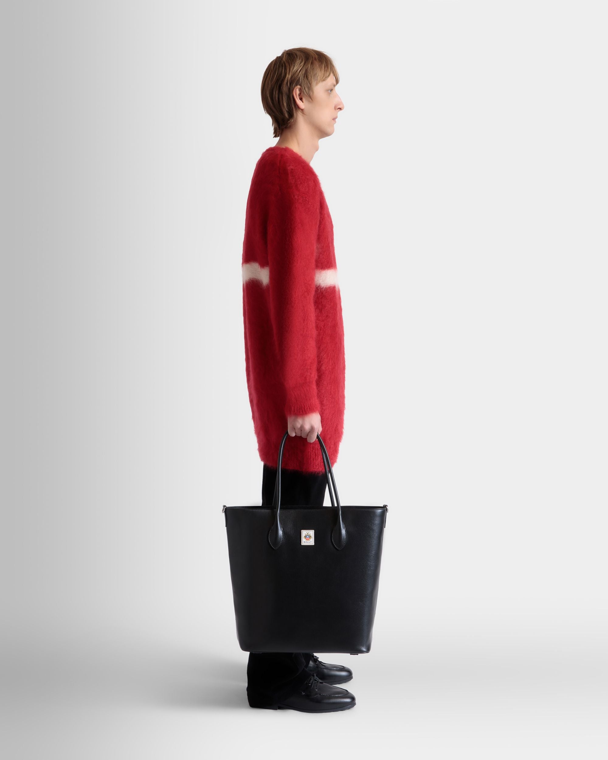 Easy Bally トートバッグ ブラック レザー - 男性 - Bally - 02