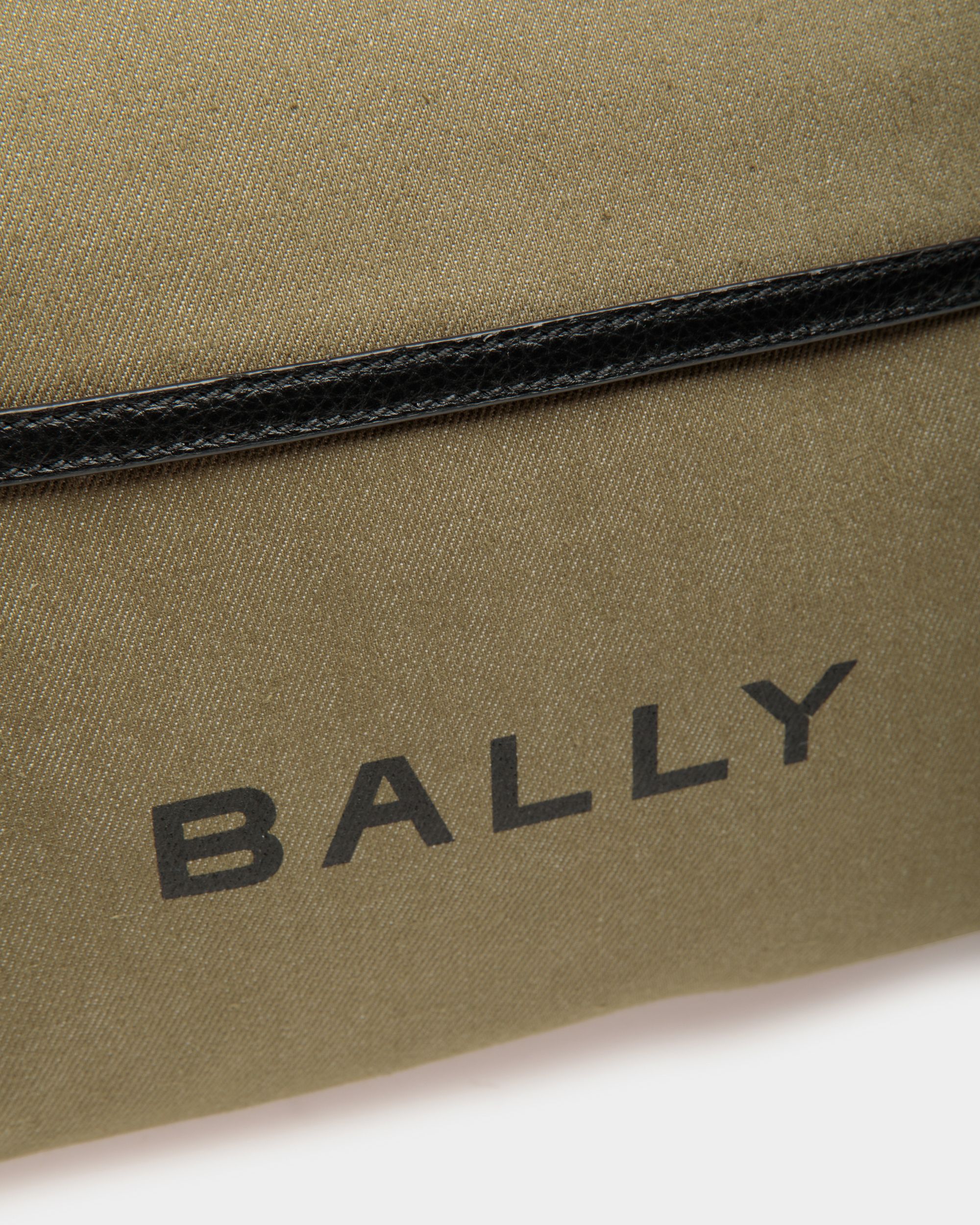 Bar バックパック キャンバス＆レザー - 男性 - Bally - 05