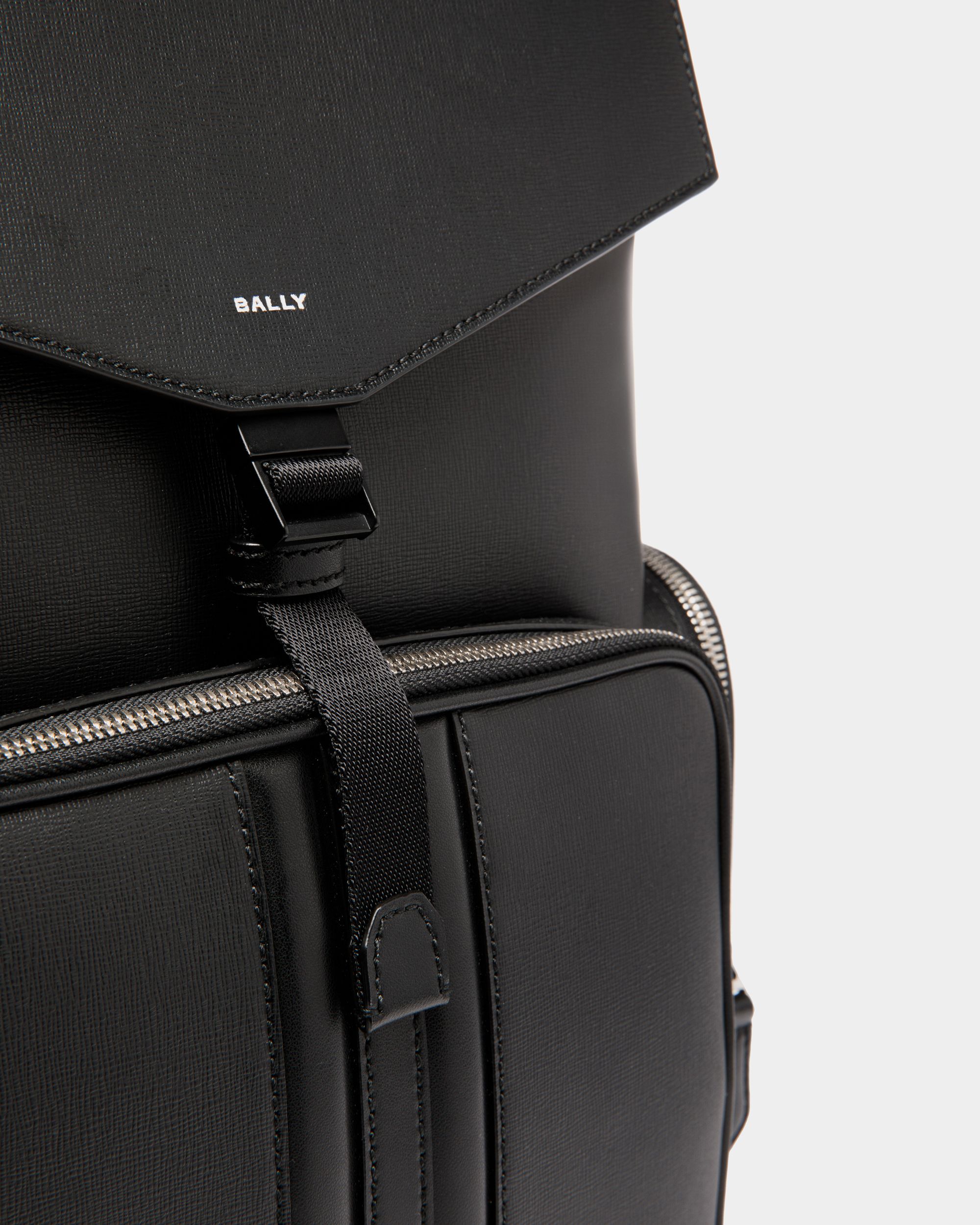Mythos バックパック ブラック リサイクルレザー - 男性 - Bally - 04