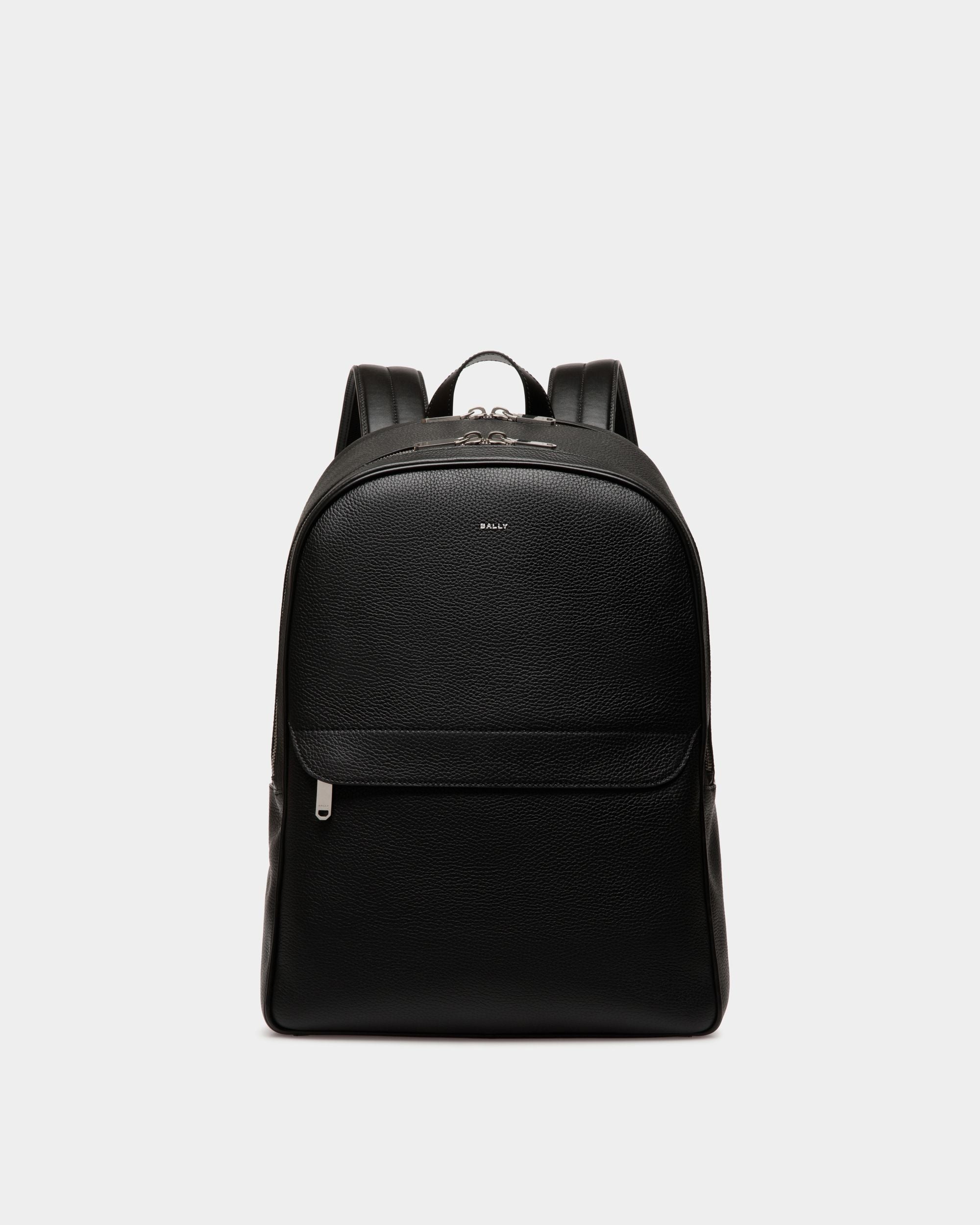 Oeden バックパック ブラック レザー - 男性 - Bally - 01