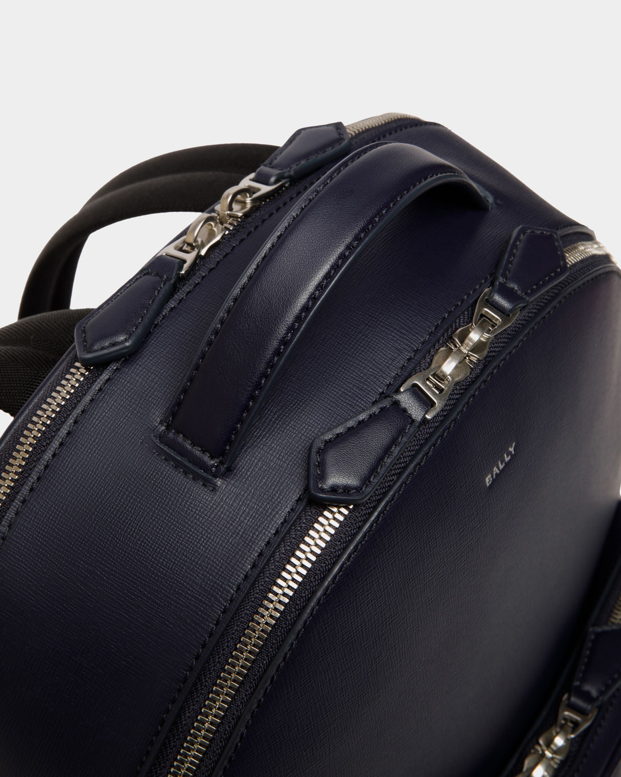 Mythos バックパック ネイビーブルー リサイクルレザー - 男性 - Bally - 05
