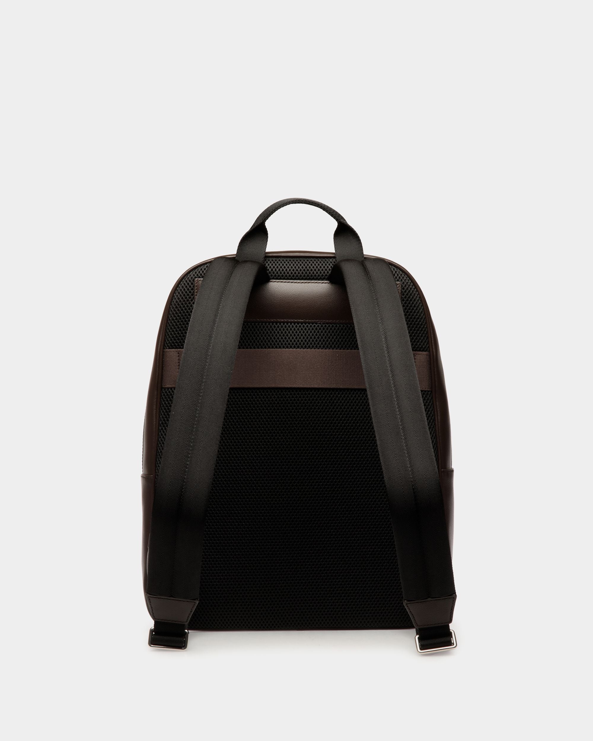 Code バックパック エバノブラウン レザー - 男性 - Bally - 03