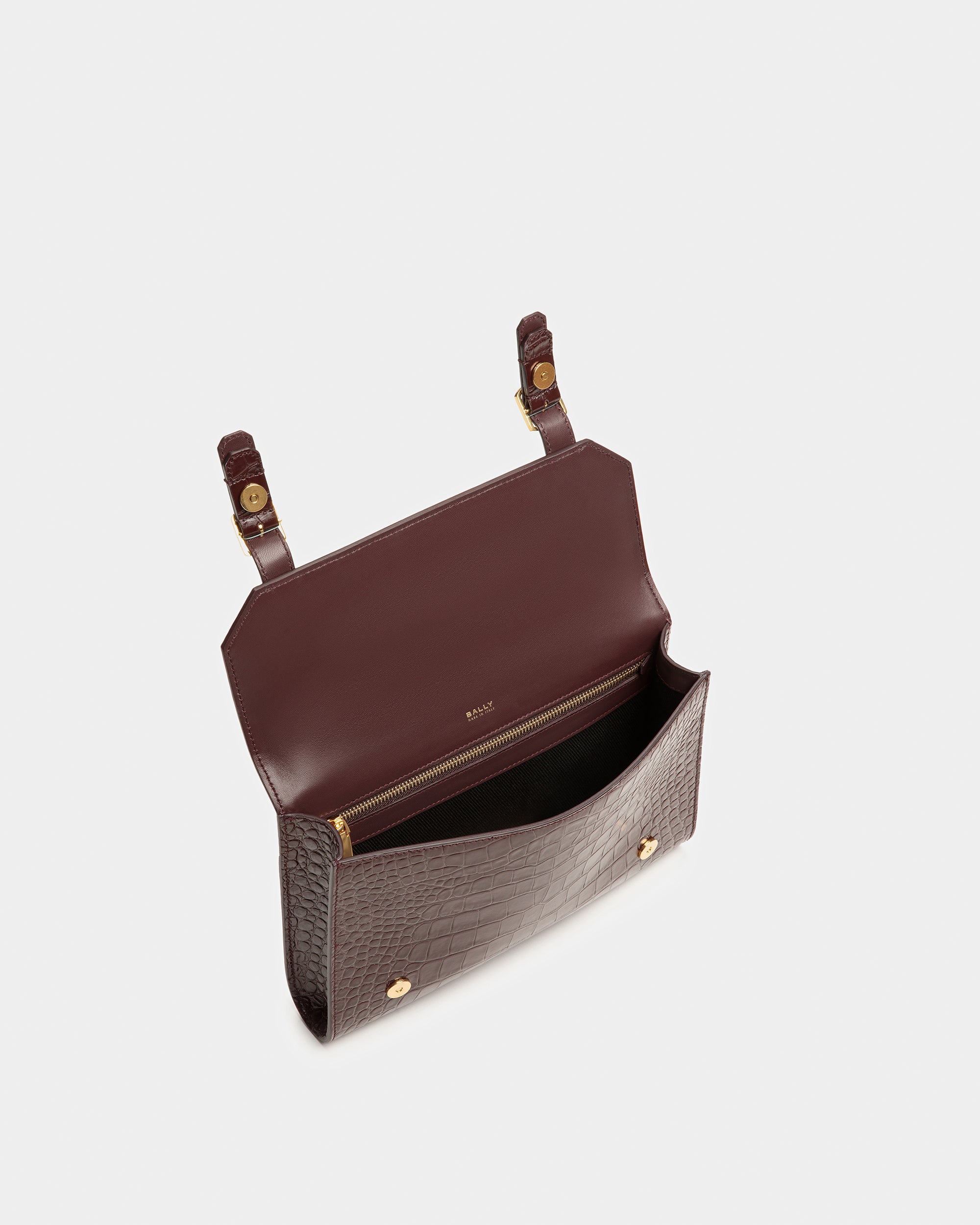 オックスフォードクラッチ クロコダイルエンボス - 男性 - Bally - 05