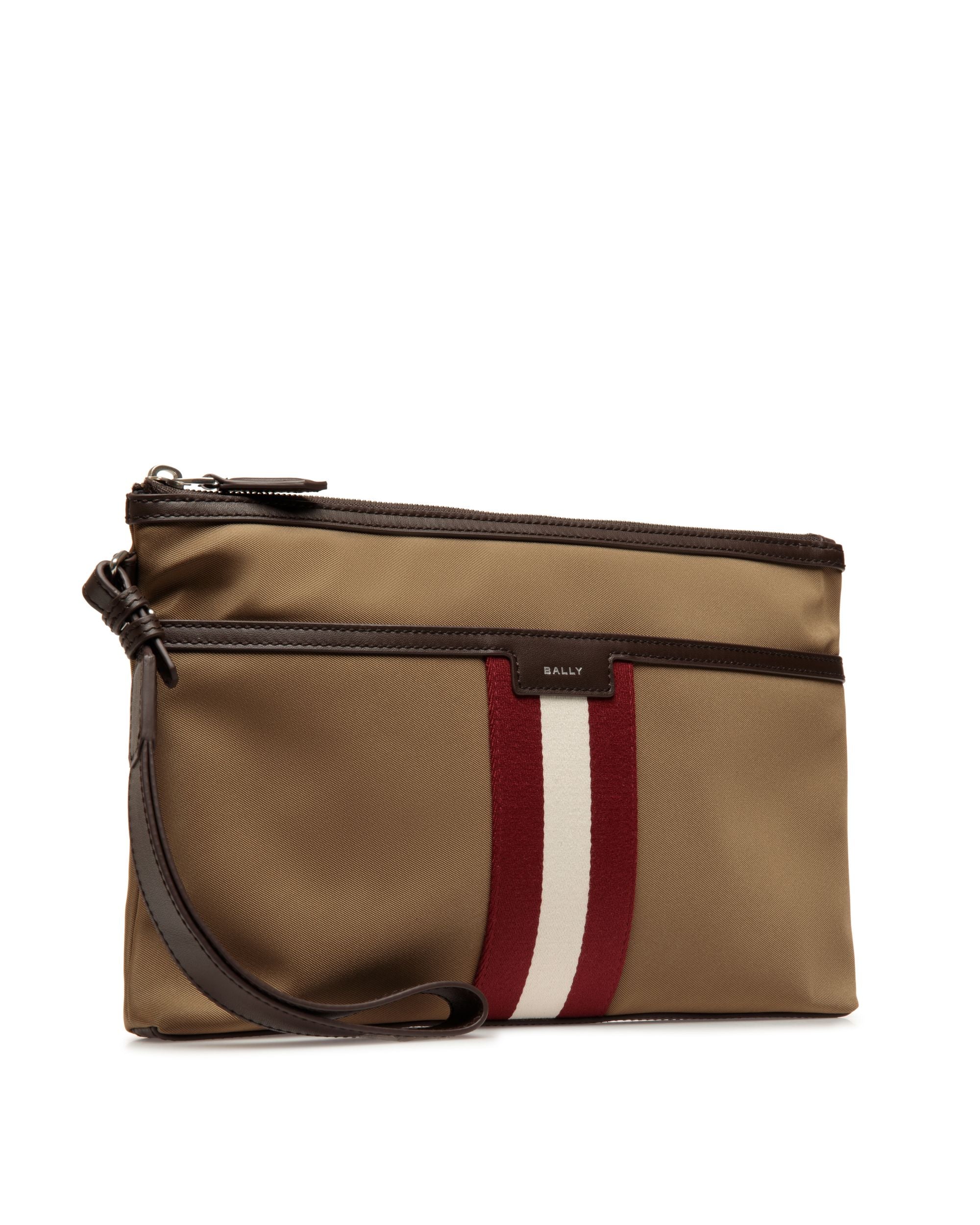 Code ポーチ キャメルカラー ナイロン - 男性 - Bally - 04
