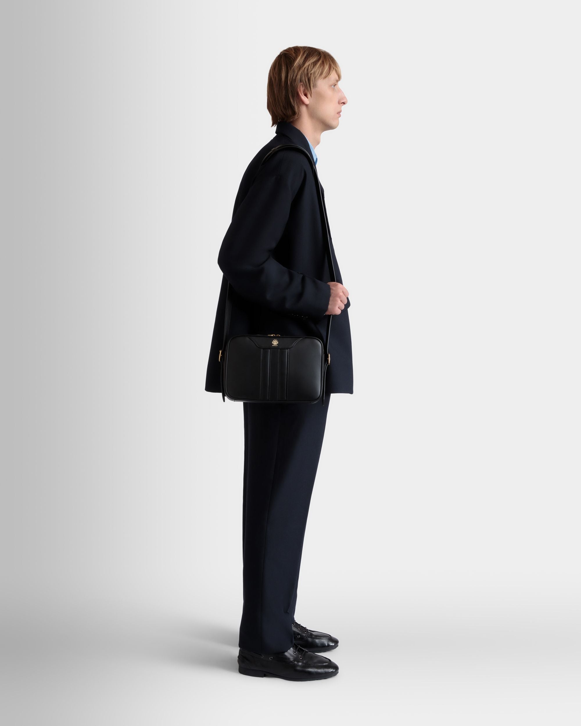 Beckett クロスボディバッグ ブラック レザー - 男性 - Bally - 02