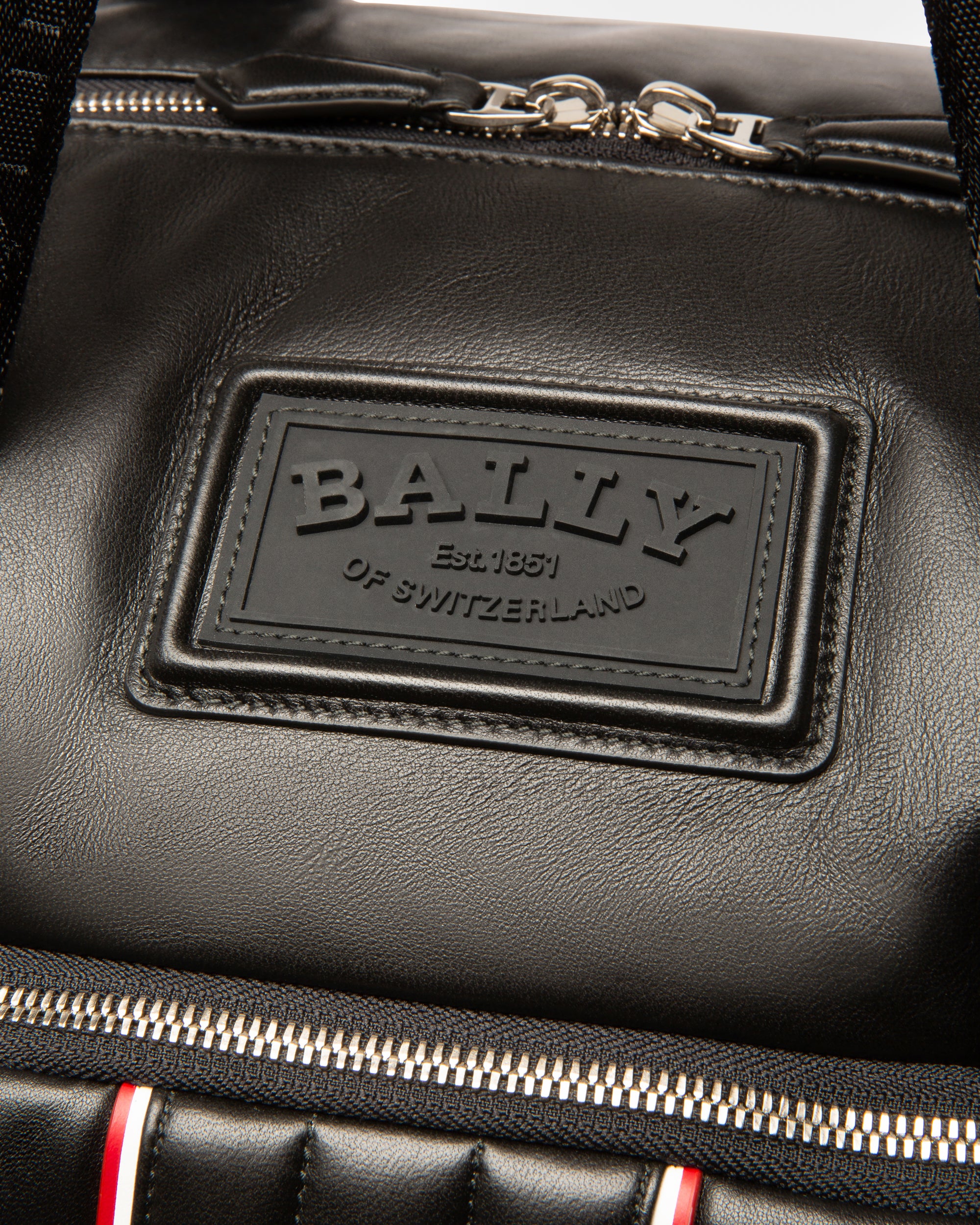 Arohn ブラック レザー ウィークエンドバッグ - 男性 - Bally - 05
