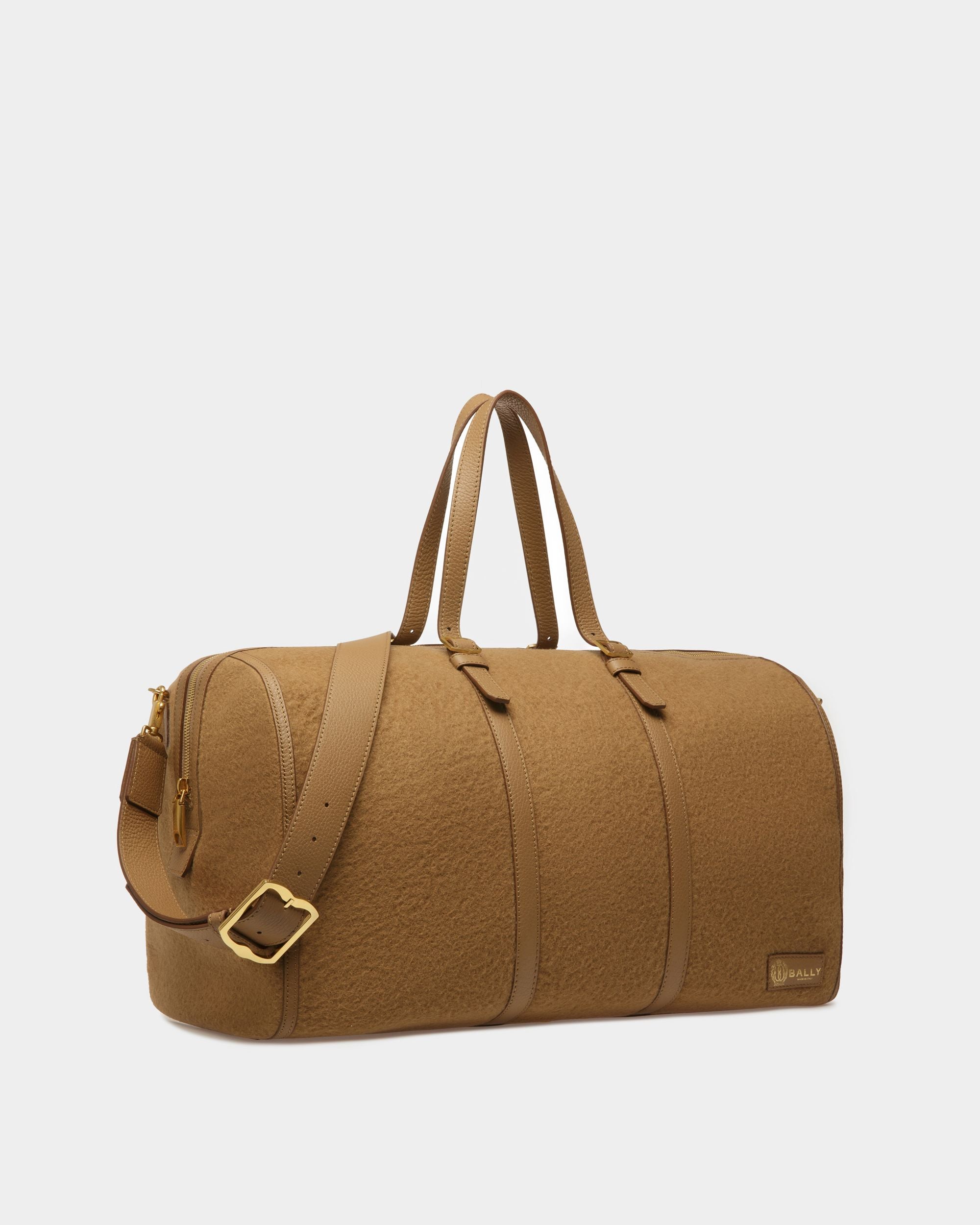 Gare ウィークエンドバッグ キャメル ファブリック＆レザー - 男性 - Bally - 03