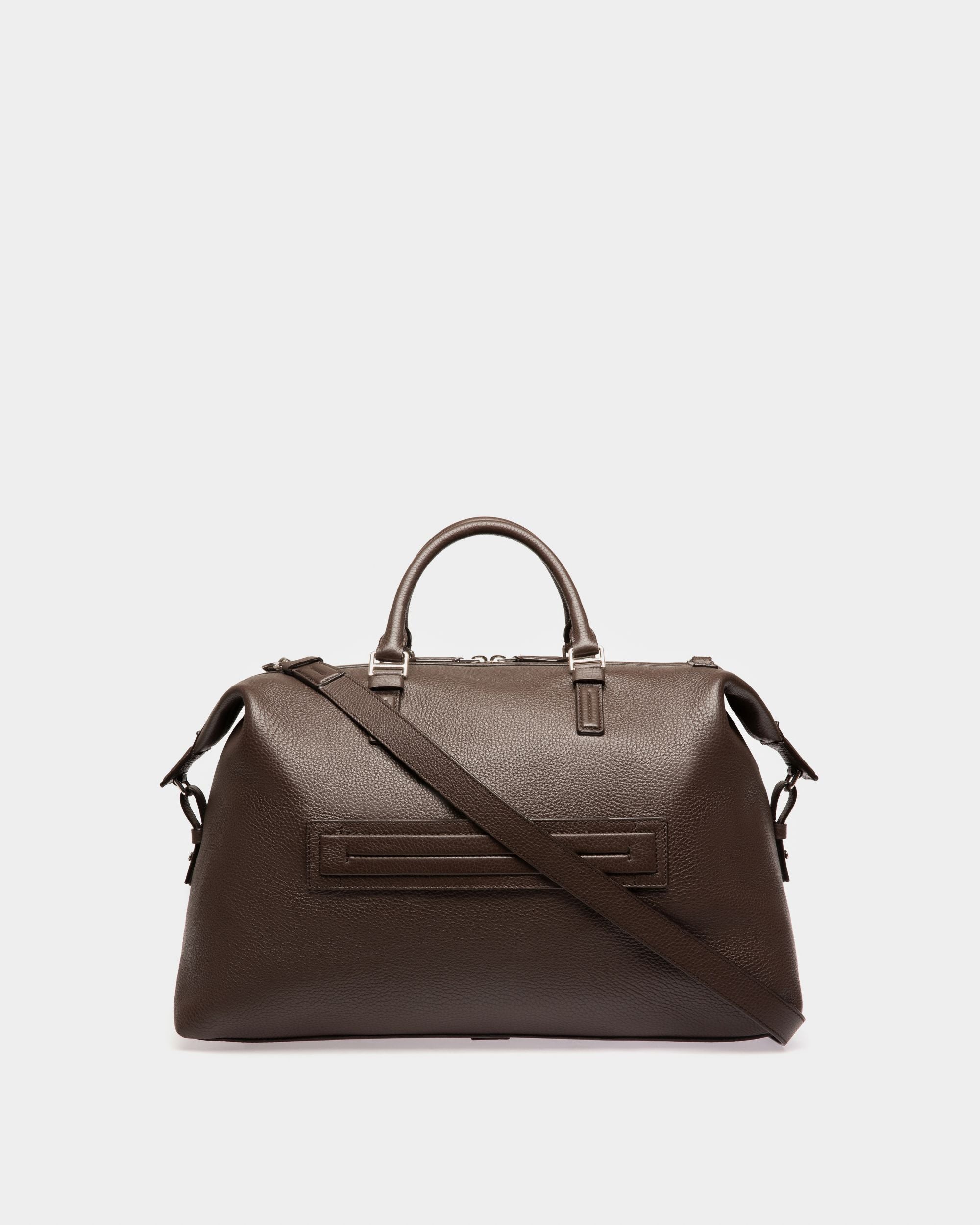 Sandri エボニーブラウン レザー ウィークエンドバッグ - 男性 - Bally - 03