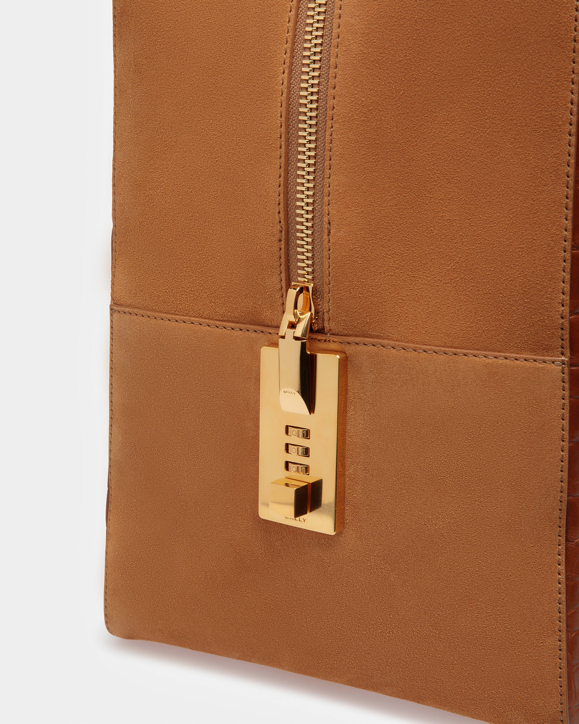 Lago ラージ ウィークエンドバッグ クロコダイルエンボス - 男性 - Bally - 06