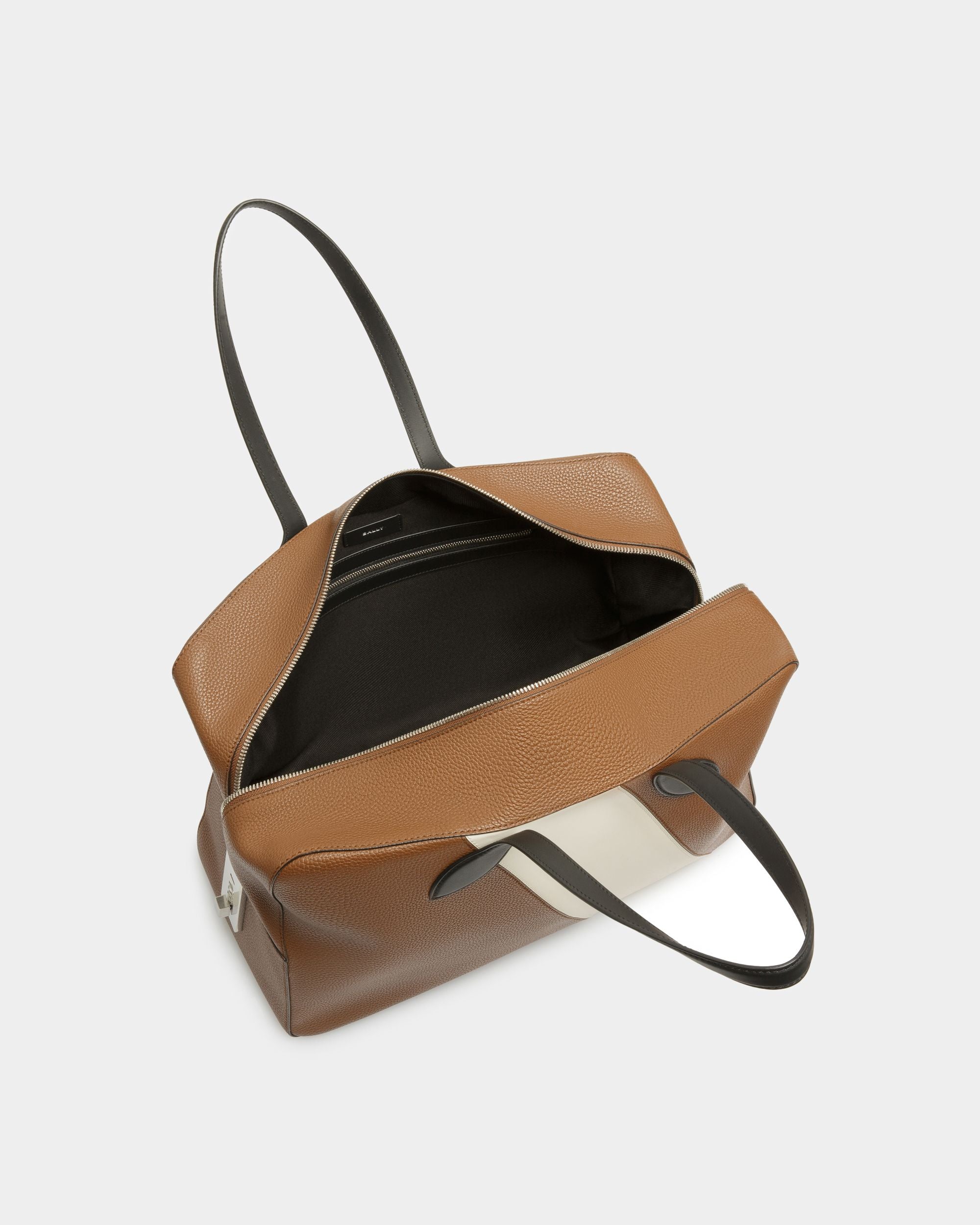 Lago ウィークエンドバッグ ブラウン レザー - 男性 - Bally - 05