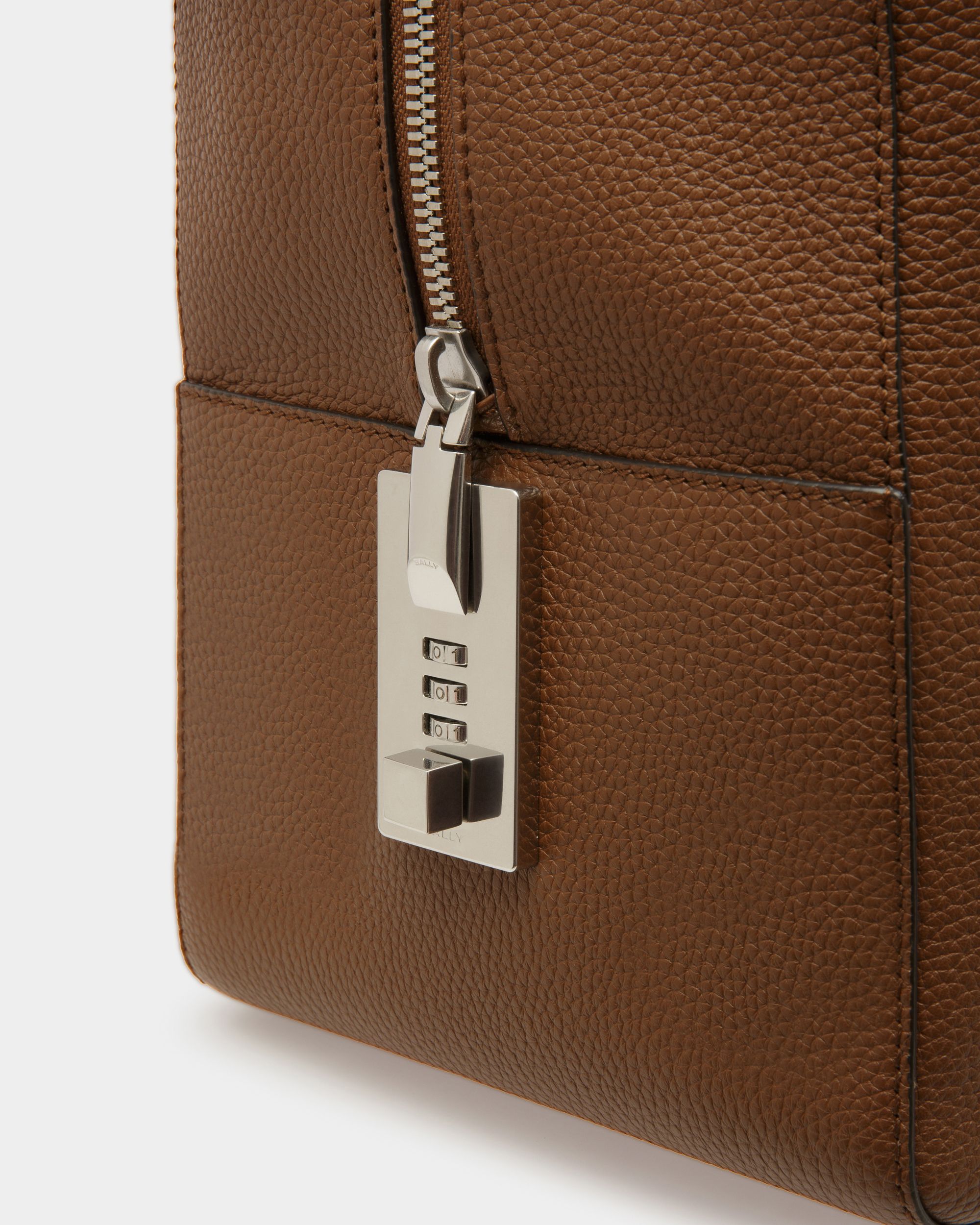 Lago ウィークエンドバッグ ブラウン レザー - 男性 - Bally - 06