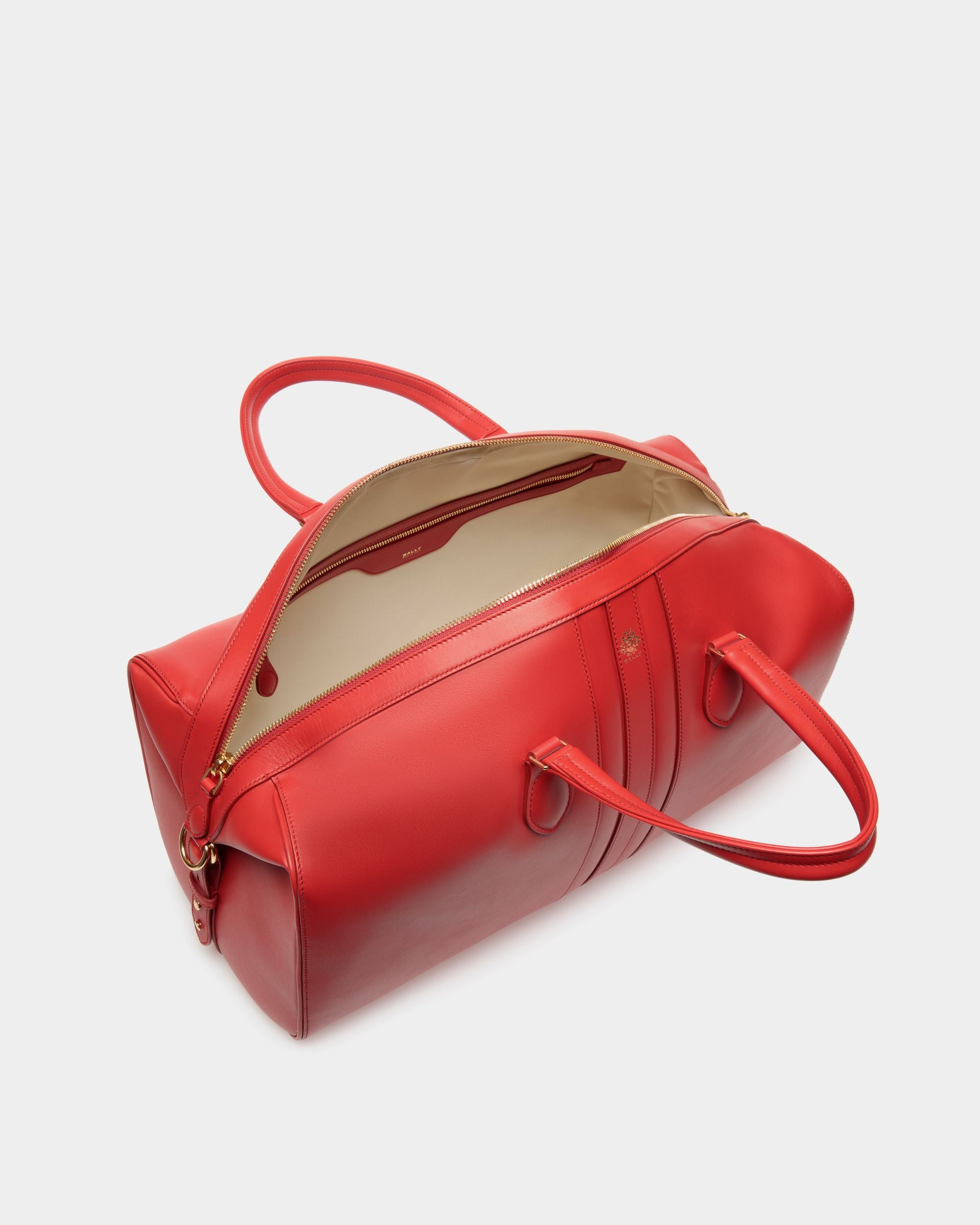 Beckett ウィークエンドバッグ Candy Red レザー - 男性 - Bally - 05