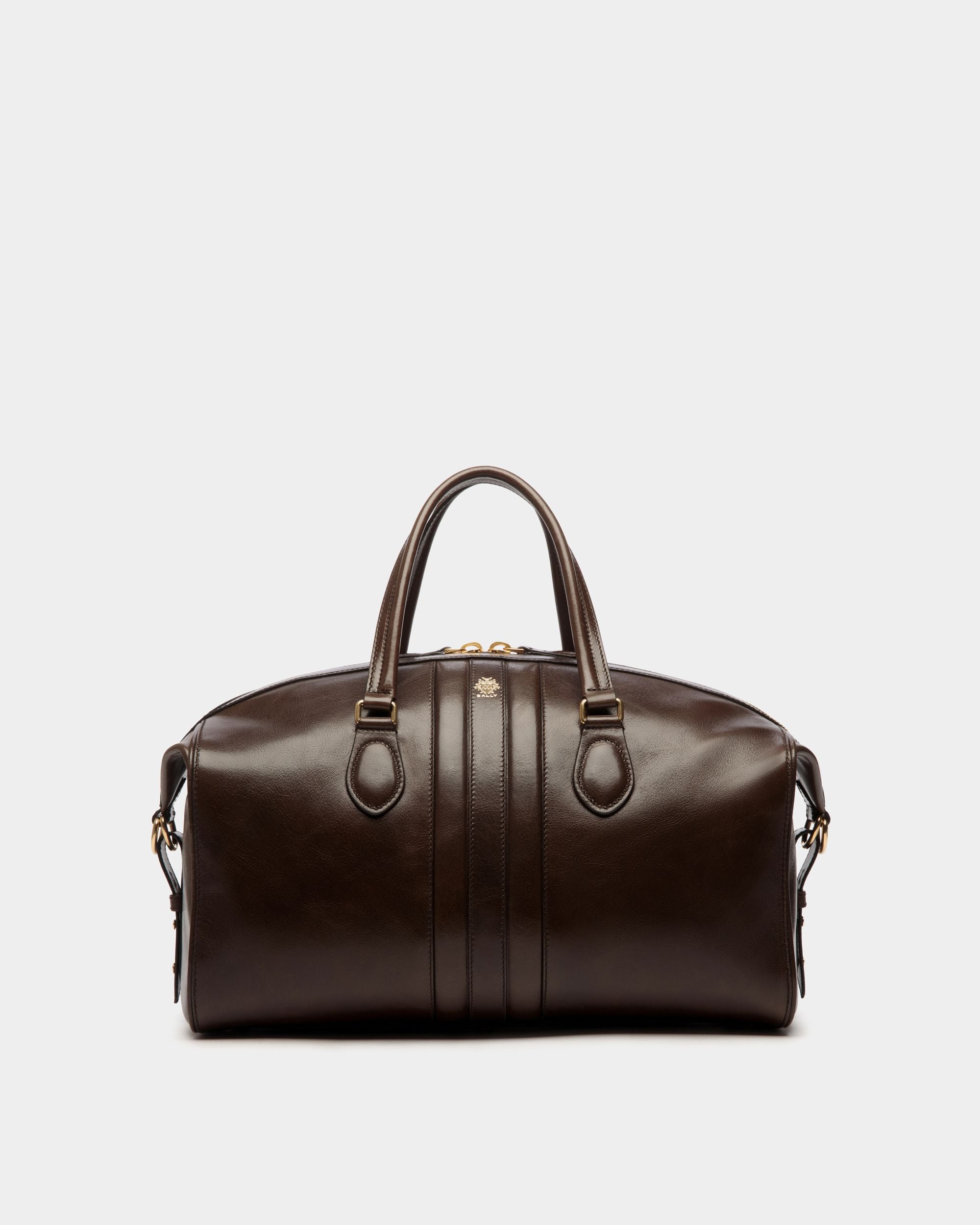Beckett ウィークエンドバッグ エバノブラウン レザー - 男性 - Bally - 01