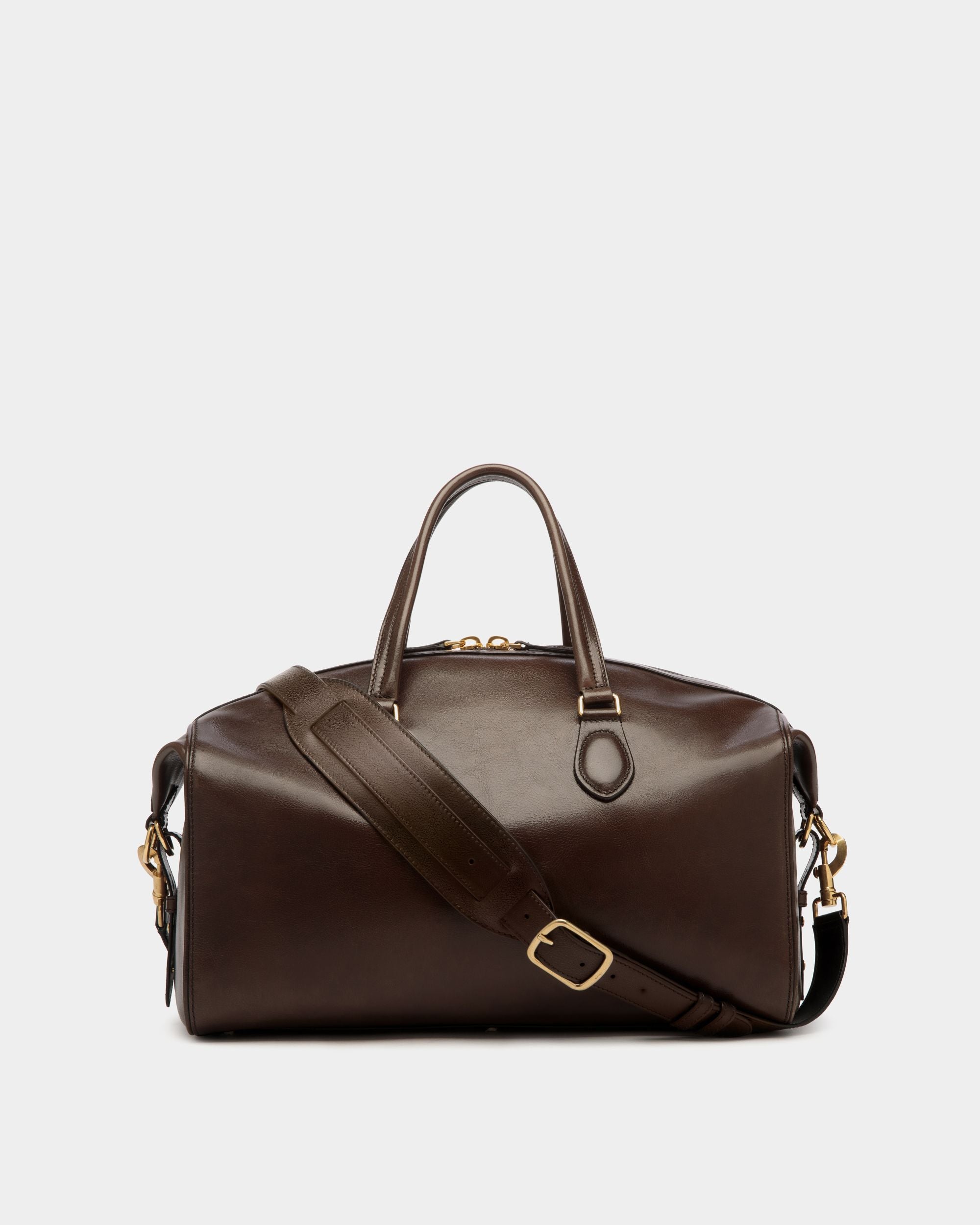 Beckett ウィークエンドバッグ エバノブラウン レザー - 男性 - Bally - 03