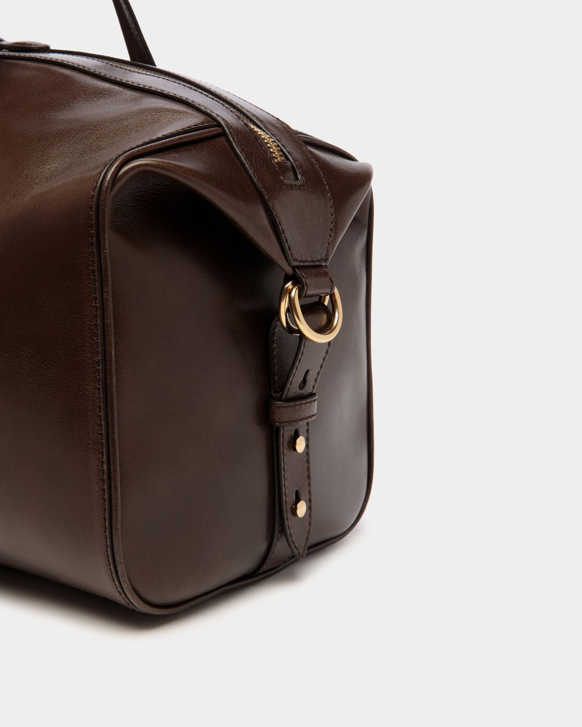 Beckett ウィークエンドバッグ エバノブラウン レザー - 男性 - Bally - 05