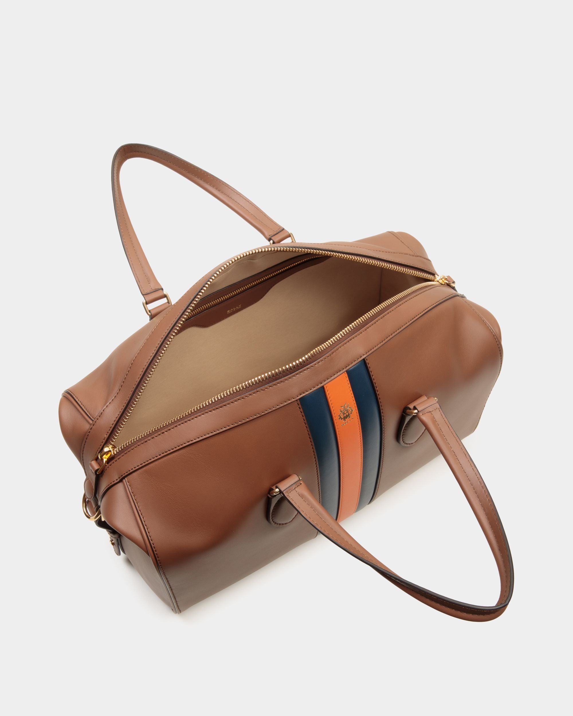 Beckett ウィークエンドバッグ ブラウン レザー - 男性 - Bally - 05