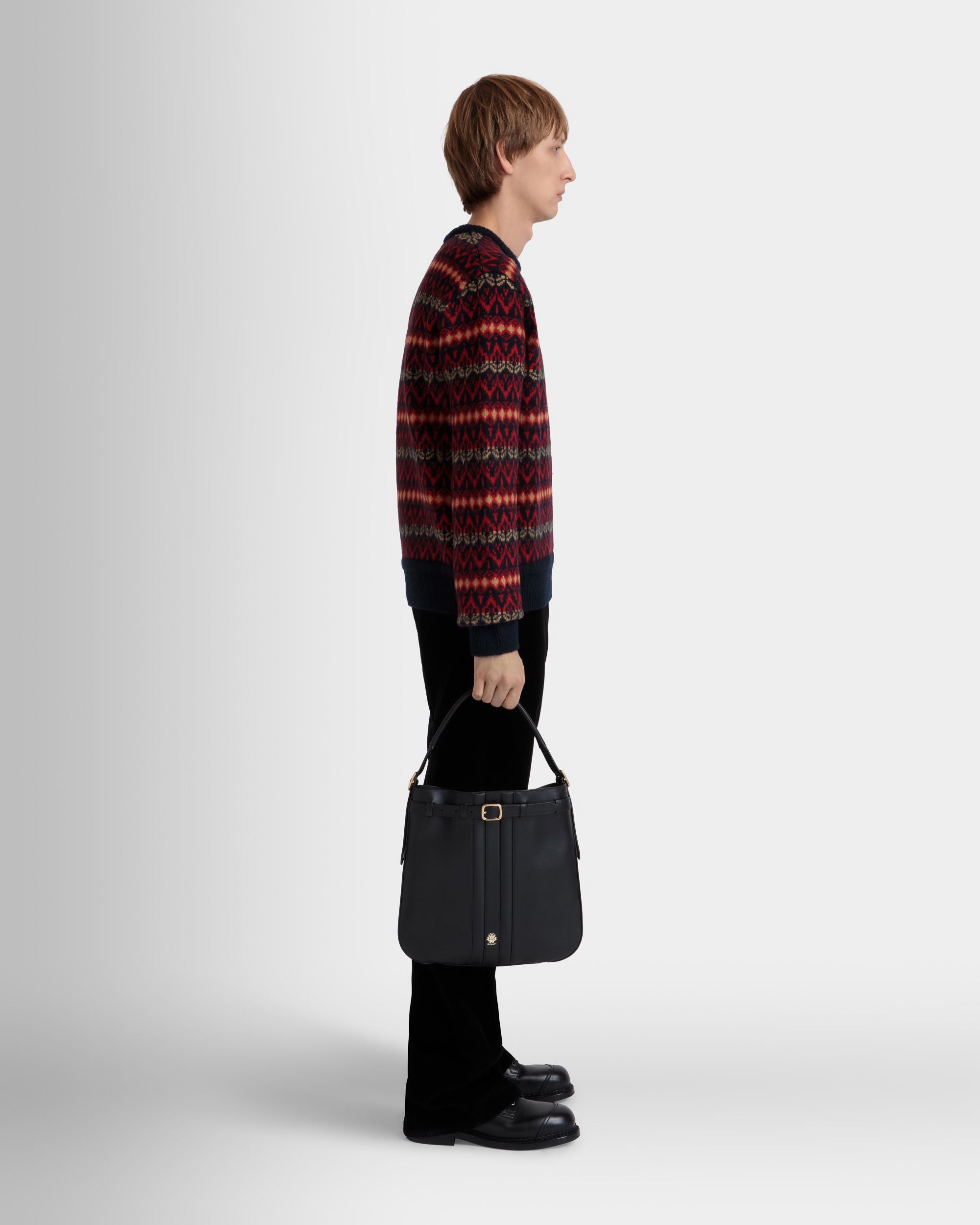 Beckett クロスボディバッグ ブラック レザー - 男性 - Bally - 02