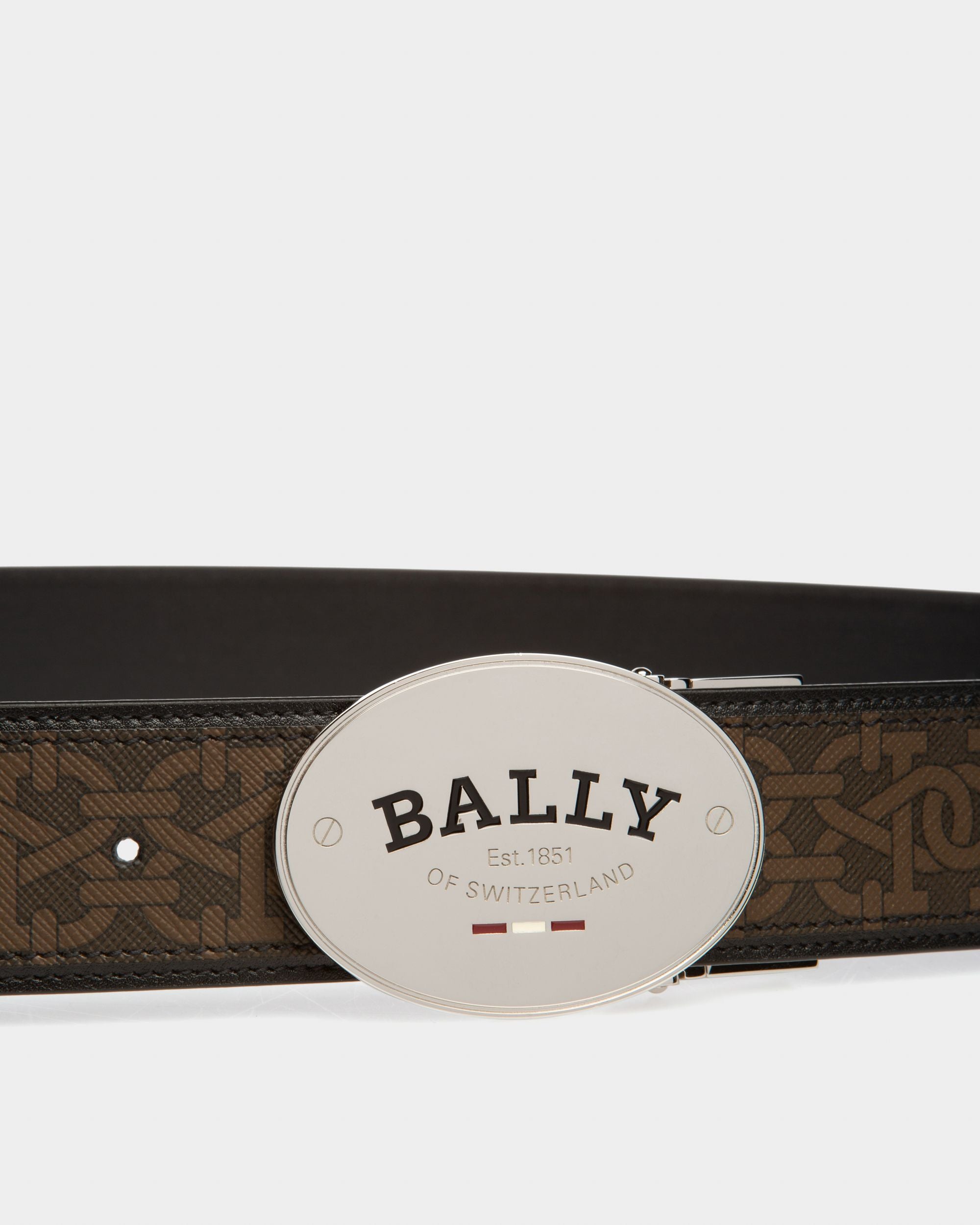 Osvald ブラウン＆ブラック Tpu ベルト（40Mm幅） - 男性 - Bally - 03