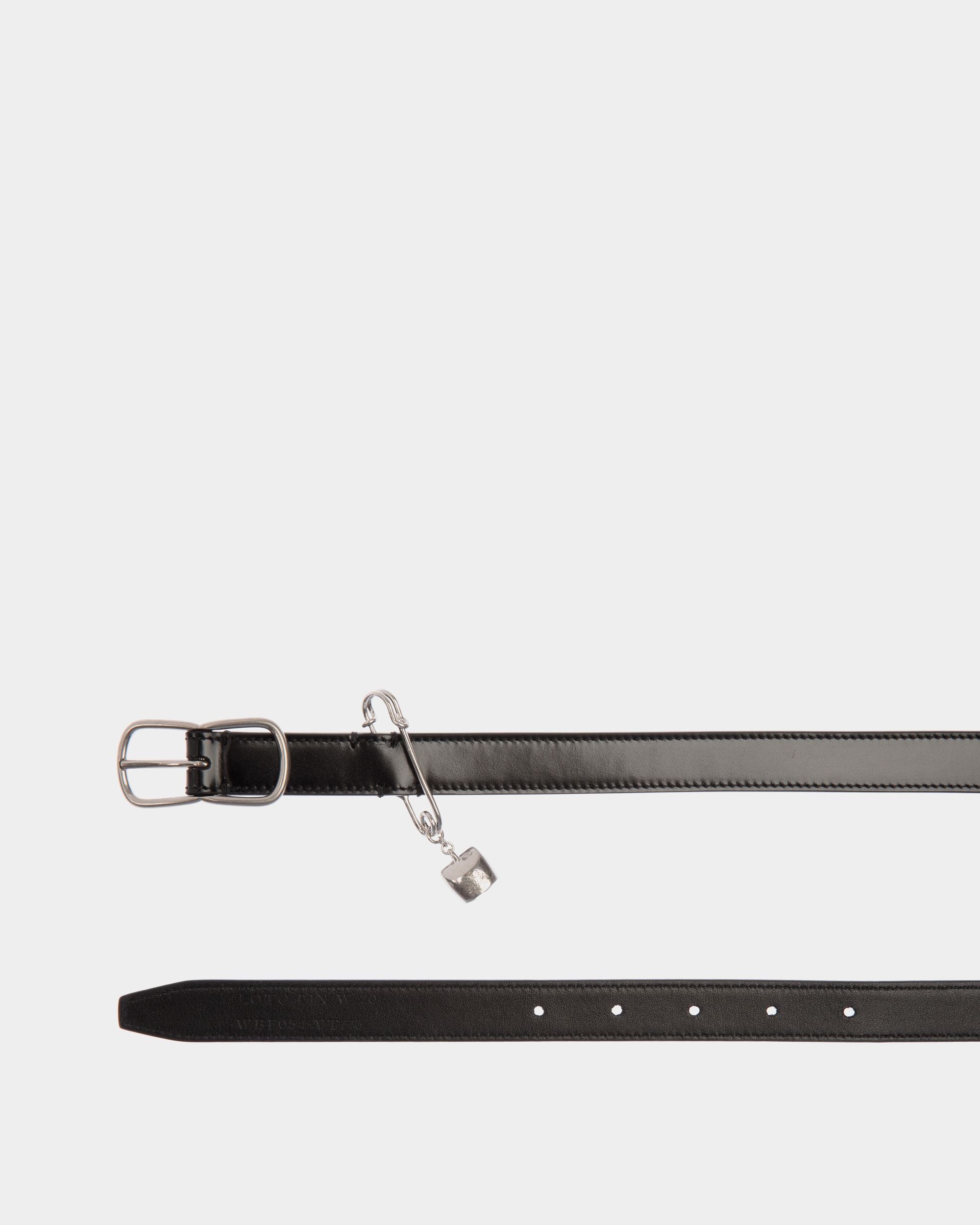Loto Pin 20mm ベルト ブラック レザー - 男性 - Bally - 02
