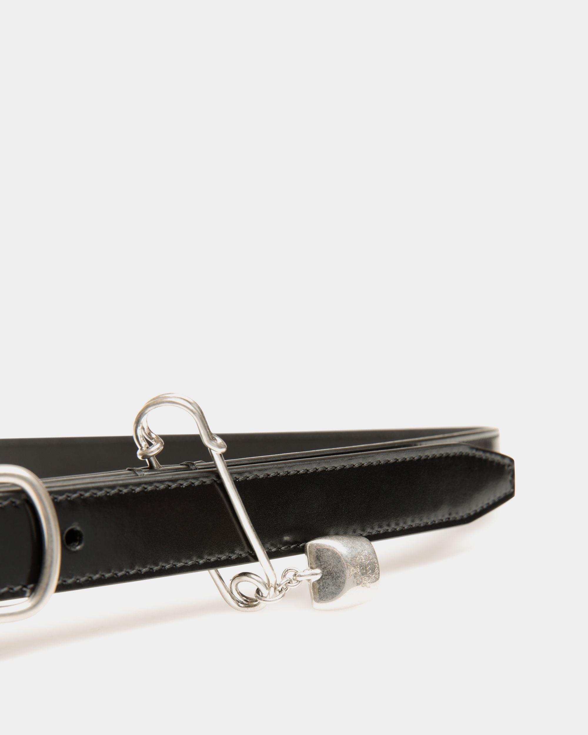 Loto Pin 20mm ベルト ブラック レザー - 男性 - Bally - 03