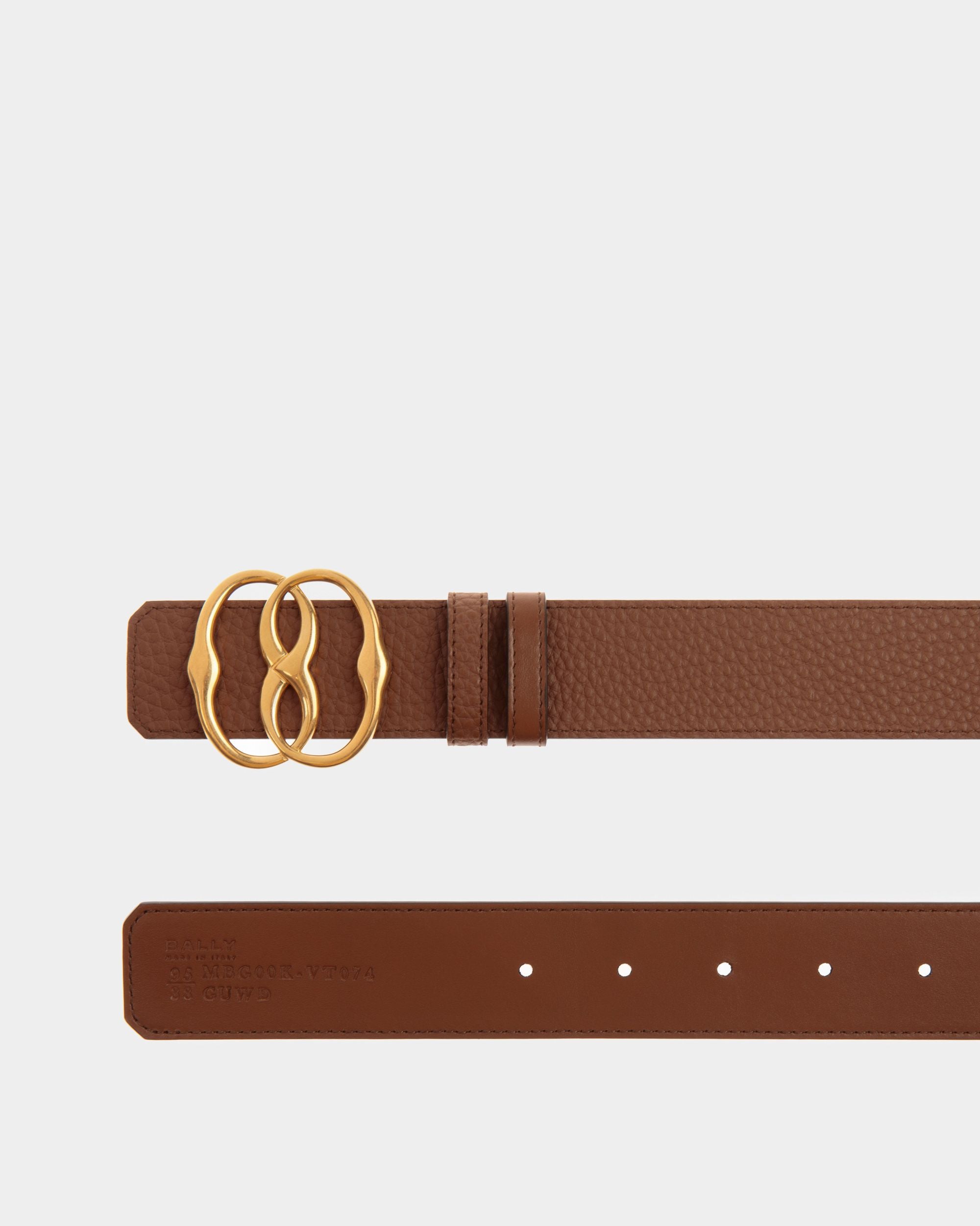 Bally Iconic 35mm ベルト ブラウン レザー - 男性 - Bally - 02