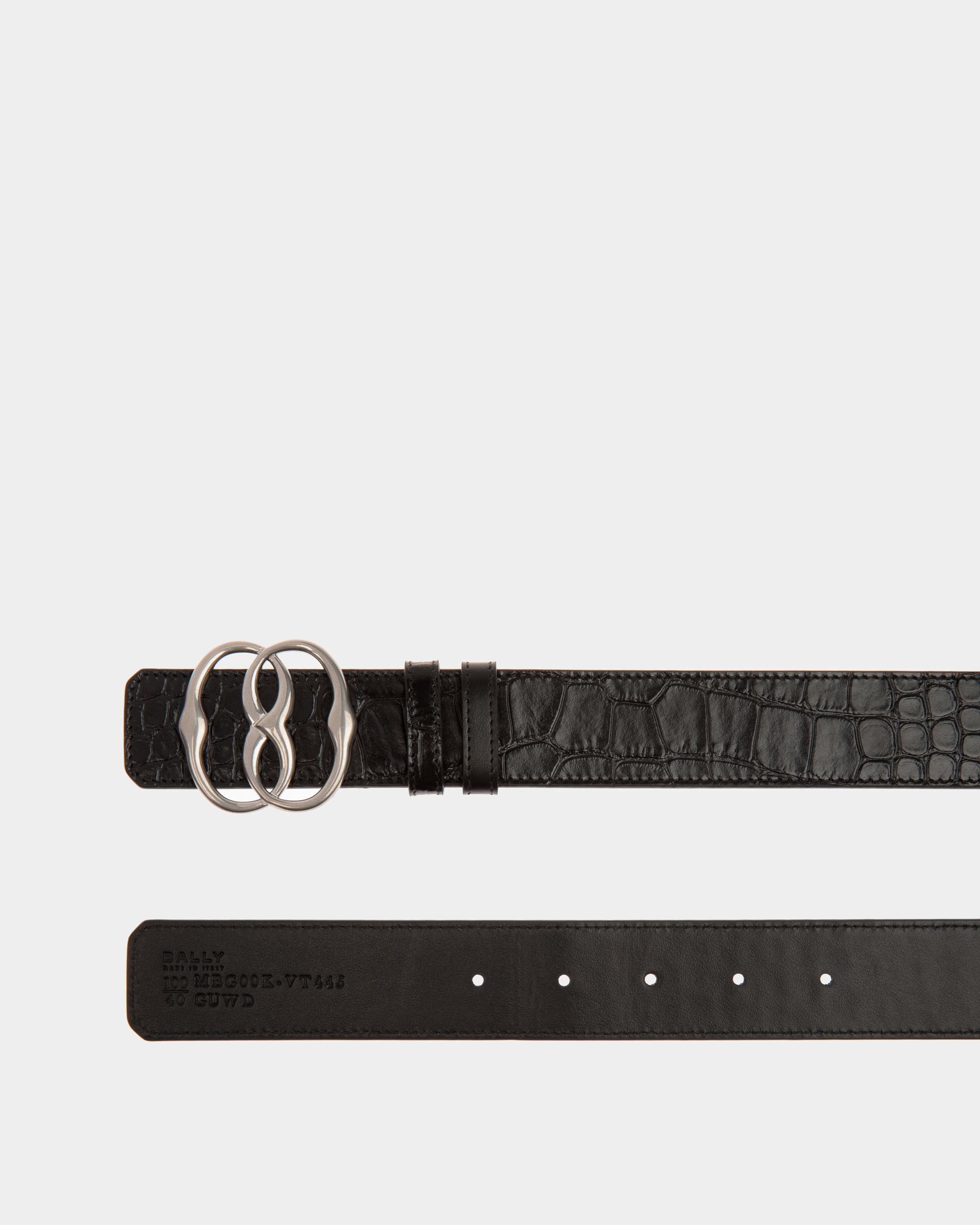 Bally Iconic 35mm ベルト ブラック レザー - 男性 - Bally - 02